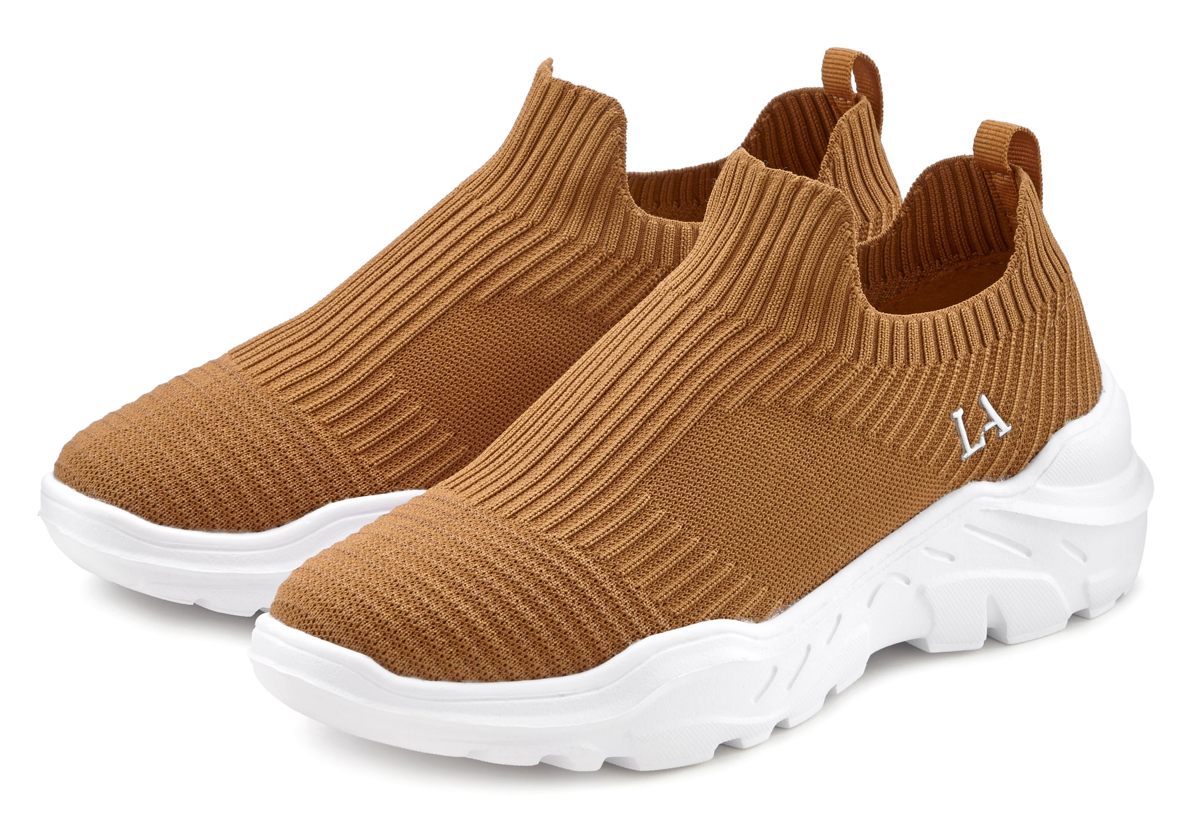 LASCANA Sneaker "Slip-On-Sneaker," Halbschuh, Slipper, Freizeitschuh zum Re günstig online kaufen