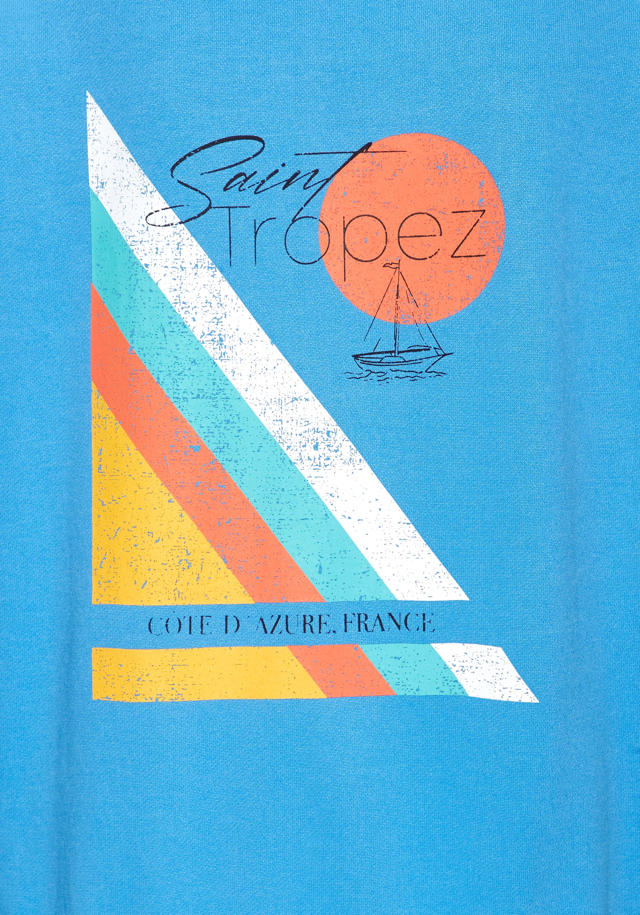 Bench. Kapuzenpullover mit großem Printdruck auf dem Rücken, Loungewear