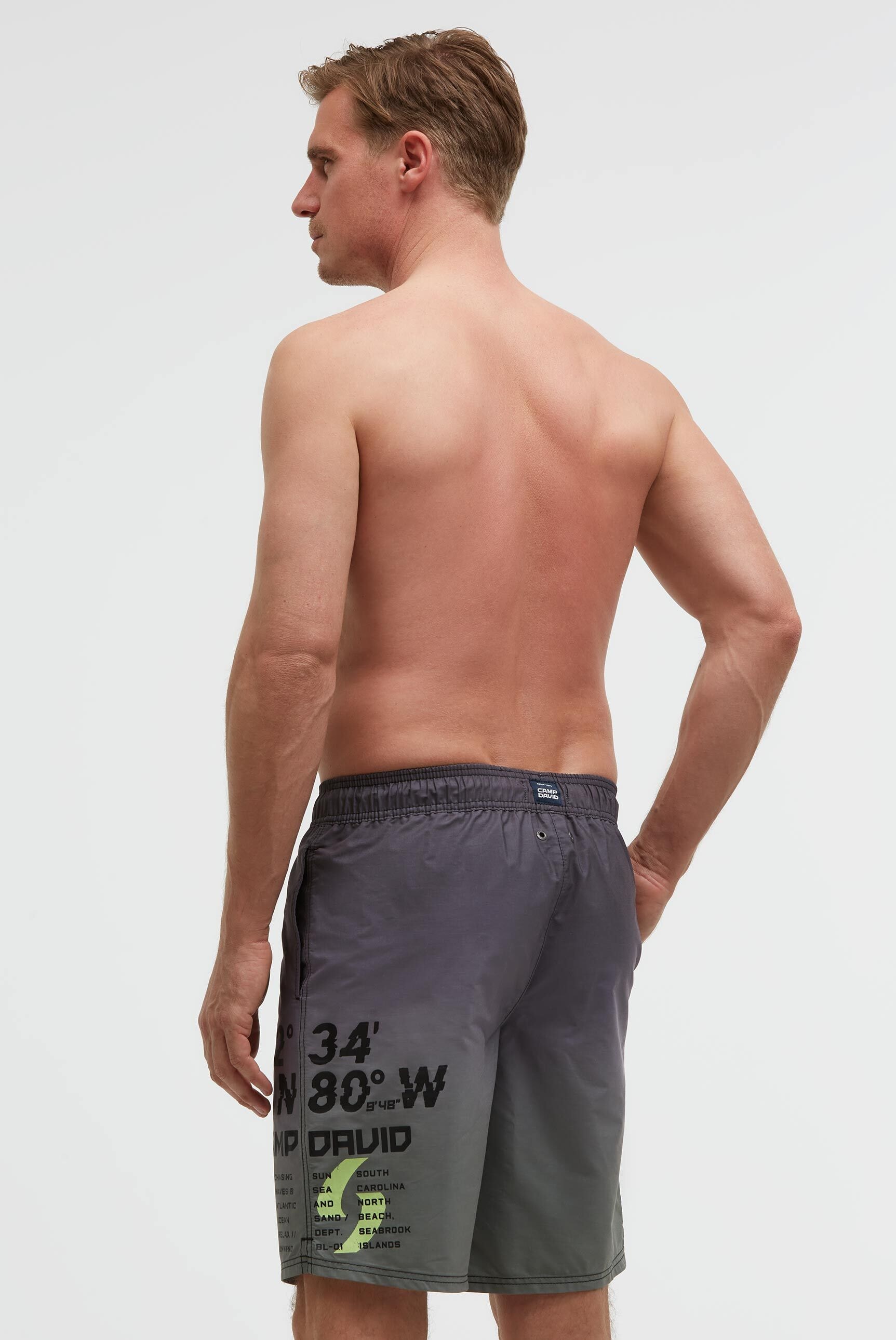 CAMP DAVID Badeshorts mit Einschubtaschen