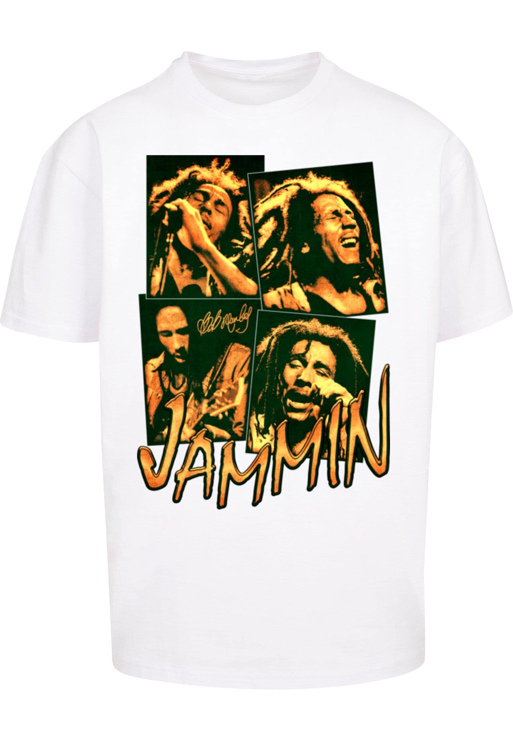 Merchcode T-Shirt "Merchcode Bob Marley Jammin Live Oversize Tee" 1 Stk. tl günstig online kaufen