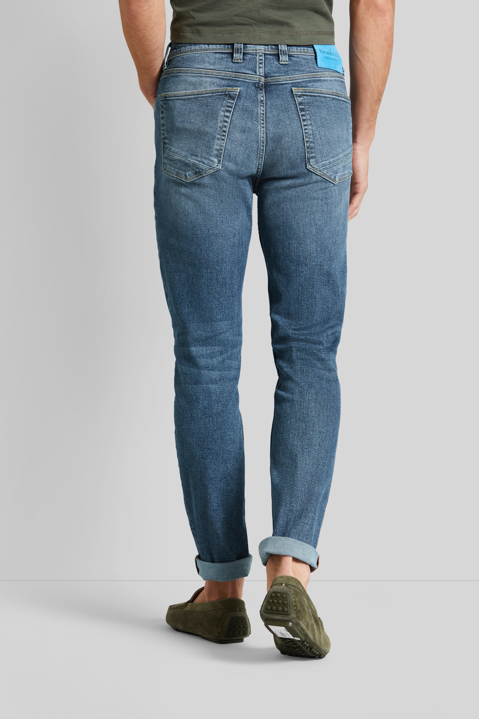 bugatti 5-Pocket-Jeans, aus elastischer Baumwolle günstig online kaufen