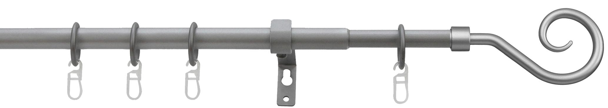 indeko Gardinenstange "Jena" Ø 13 mm 1 läufig-läufig ausziehbar stufenlos v günstig online kaufen