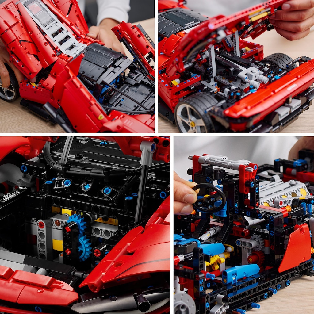 LEGO® Konstruktionsspielsteine »Ferrari Daytona SP3 (42143), LEGO® Technic«, (3778 St.)