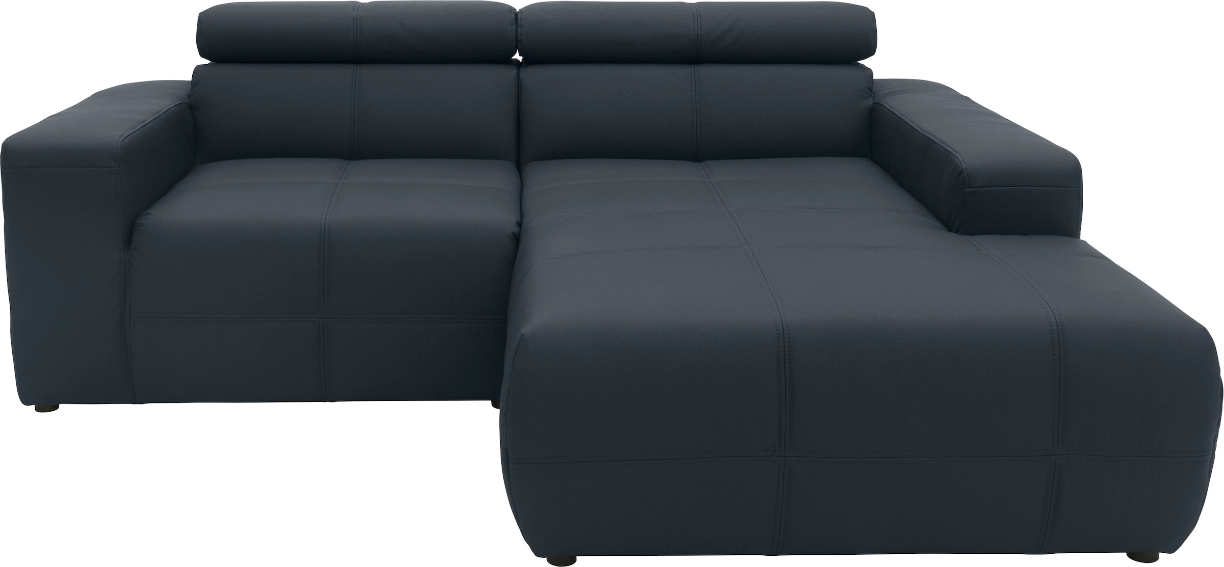 DOMO collection Ecksofa "Brandon, inkl. Kopfteilverstellung, B/T/H: 214/100 günstig online kaufen