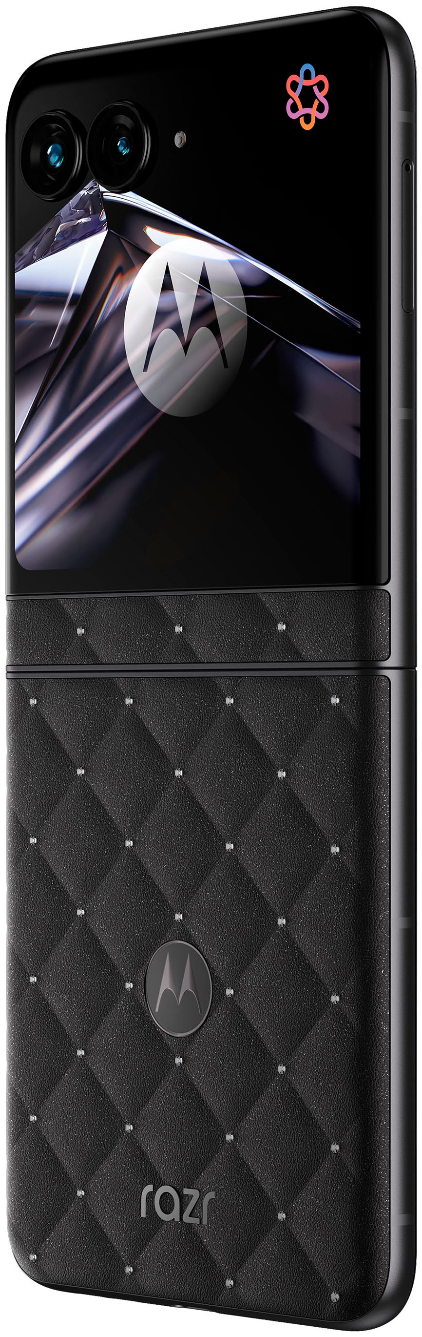 Motorola Smartphone »razr 70 256GB Swarovski Edition« PANTONE® Meteorite