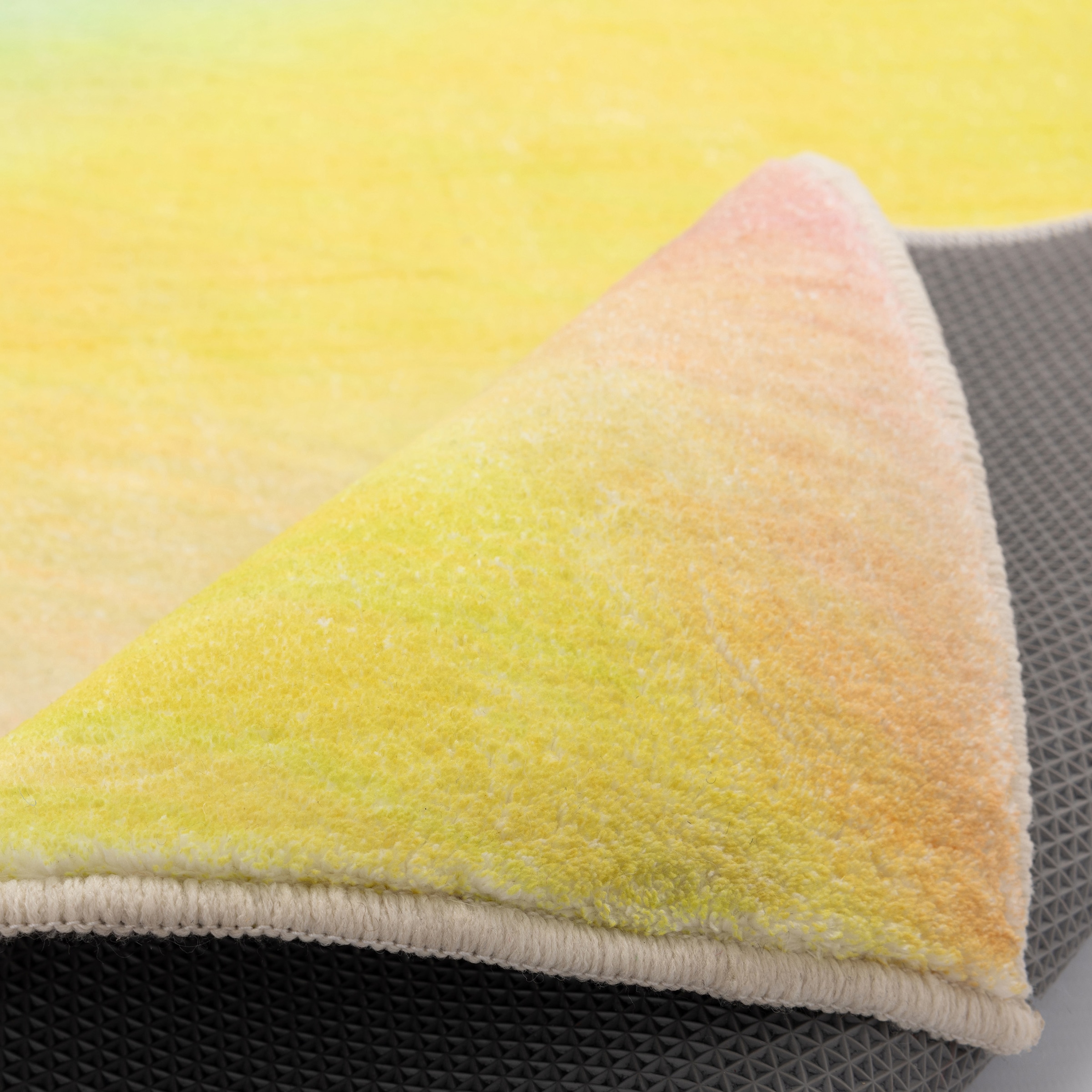 Gino Falcone Badematte »Ariella GF-153«, rutschhemmend beschichtet, fußbodenheizungsgeeignet, Badteppich, bedruckt, modernes Design, Farbverlauf, weich & kuschelig