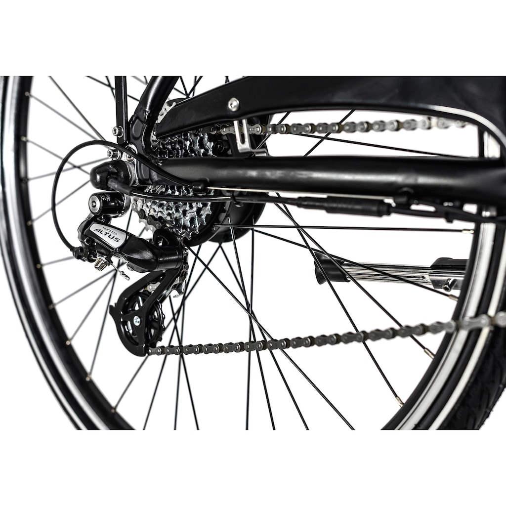 Adore E-Bike »Partnerset Marseille«, 24 Gang, Shimano, Altus, Heckmotor 250 W, (Spar-Set, 2 tlg.)