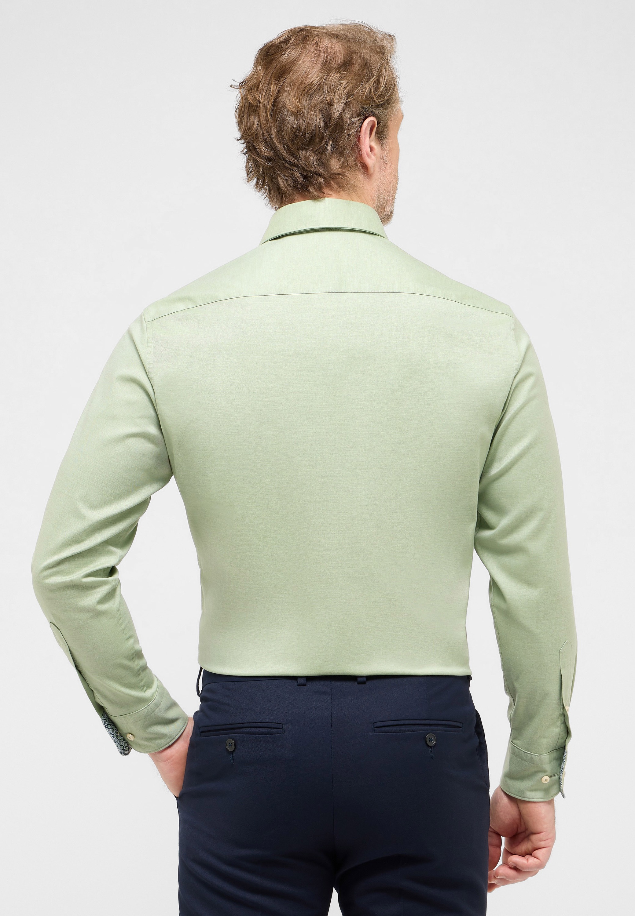Eterna Langarmhemd "MODERN FIT", EASY IRON (bügelleicht) günstig online kaufen