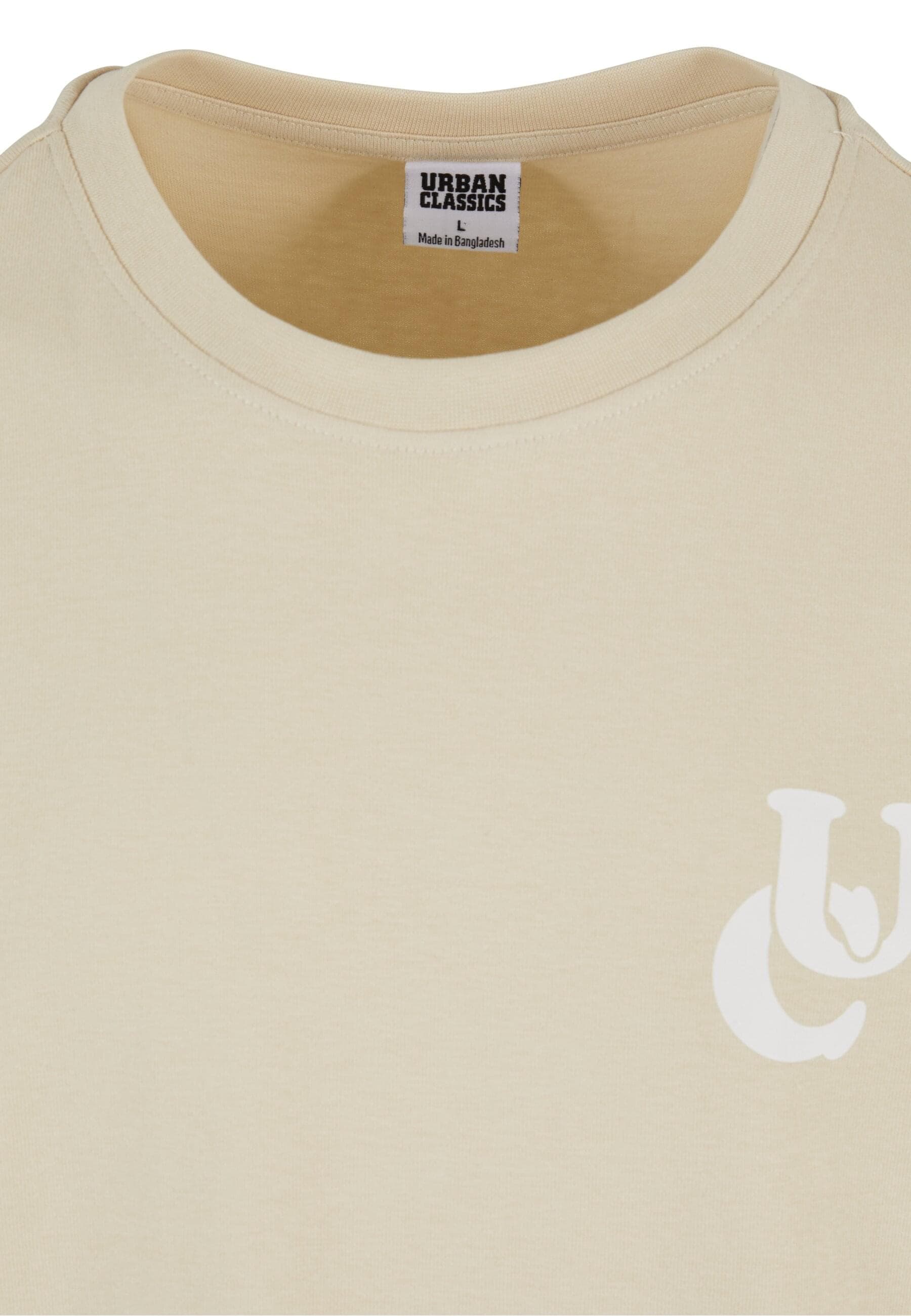 URBAN CLASSICS T-Shirt »Urban Classics UC Weavy Logo Heavy Oversized Tee«, (1 tlg.)