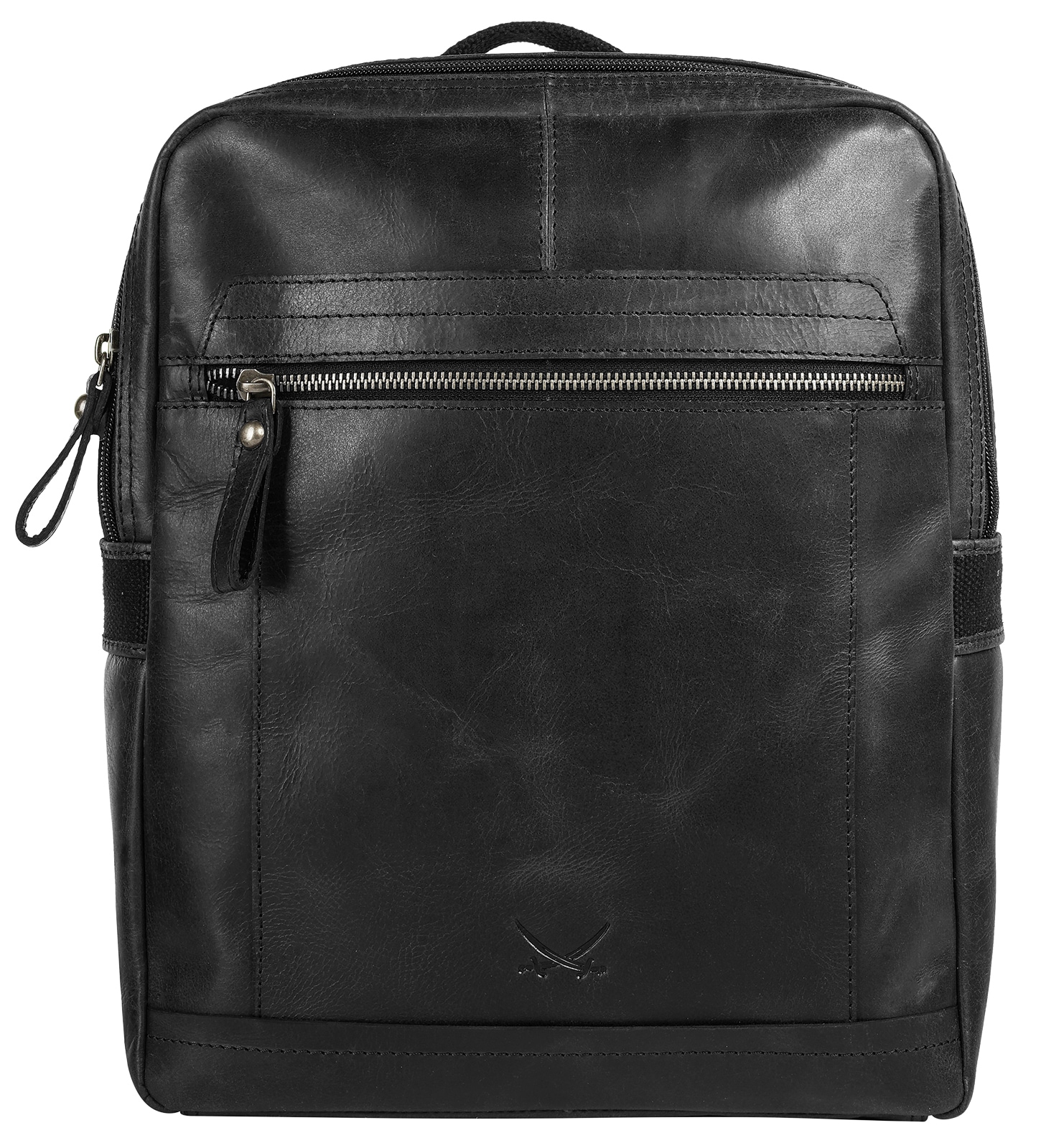 Sansibar Laptoprucksack, echt Leder