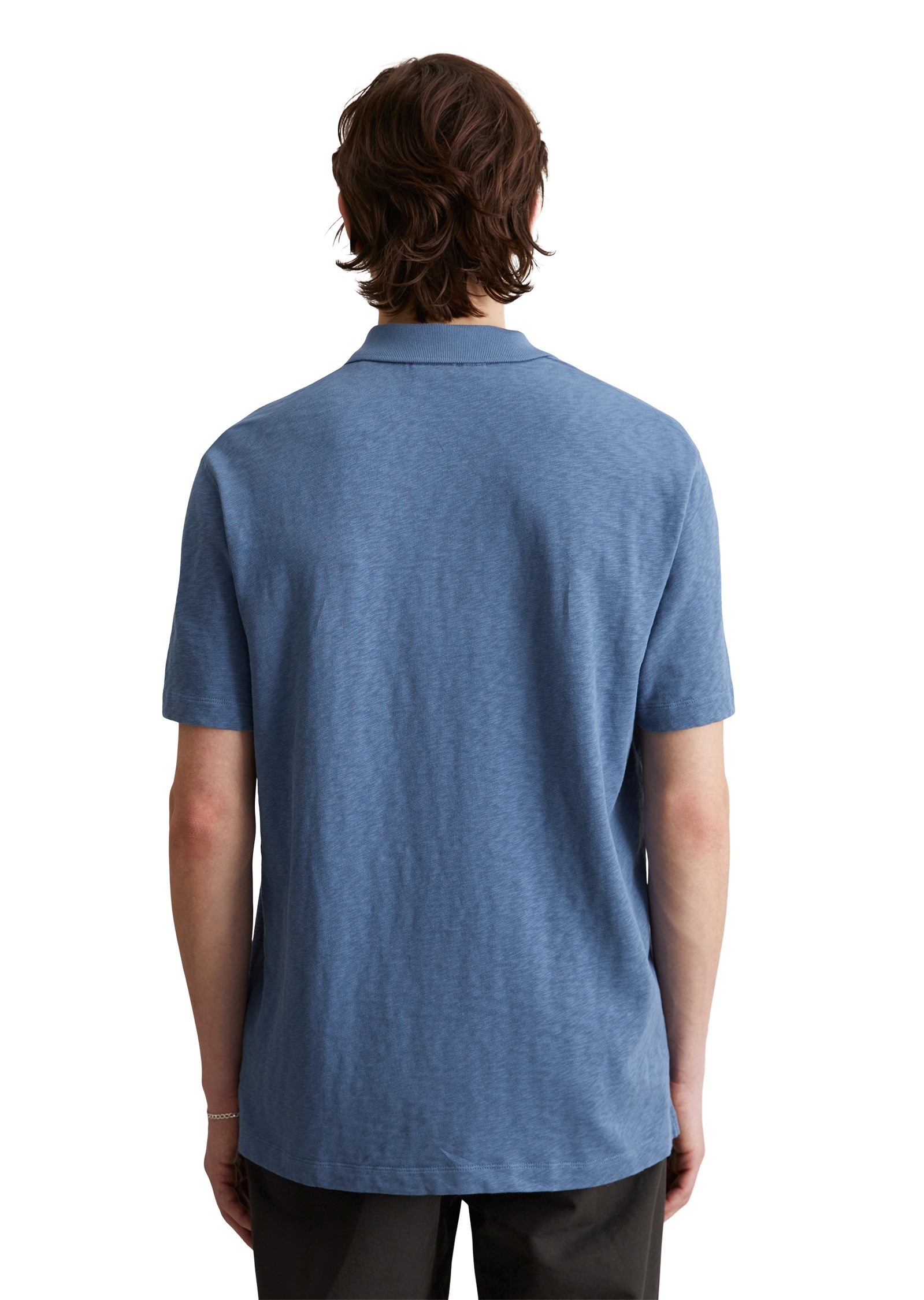 Marc O'Polo DENIM Poloshirt »aus reiner Bio-Baumwolle«