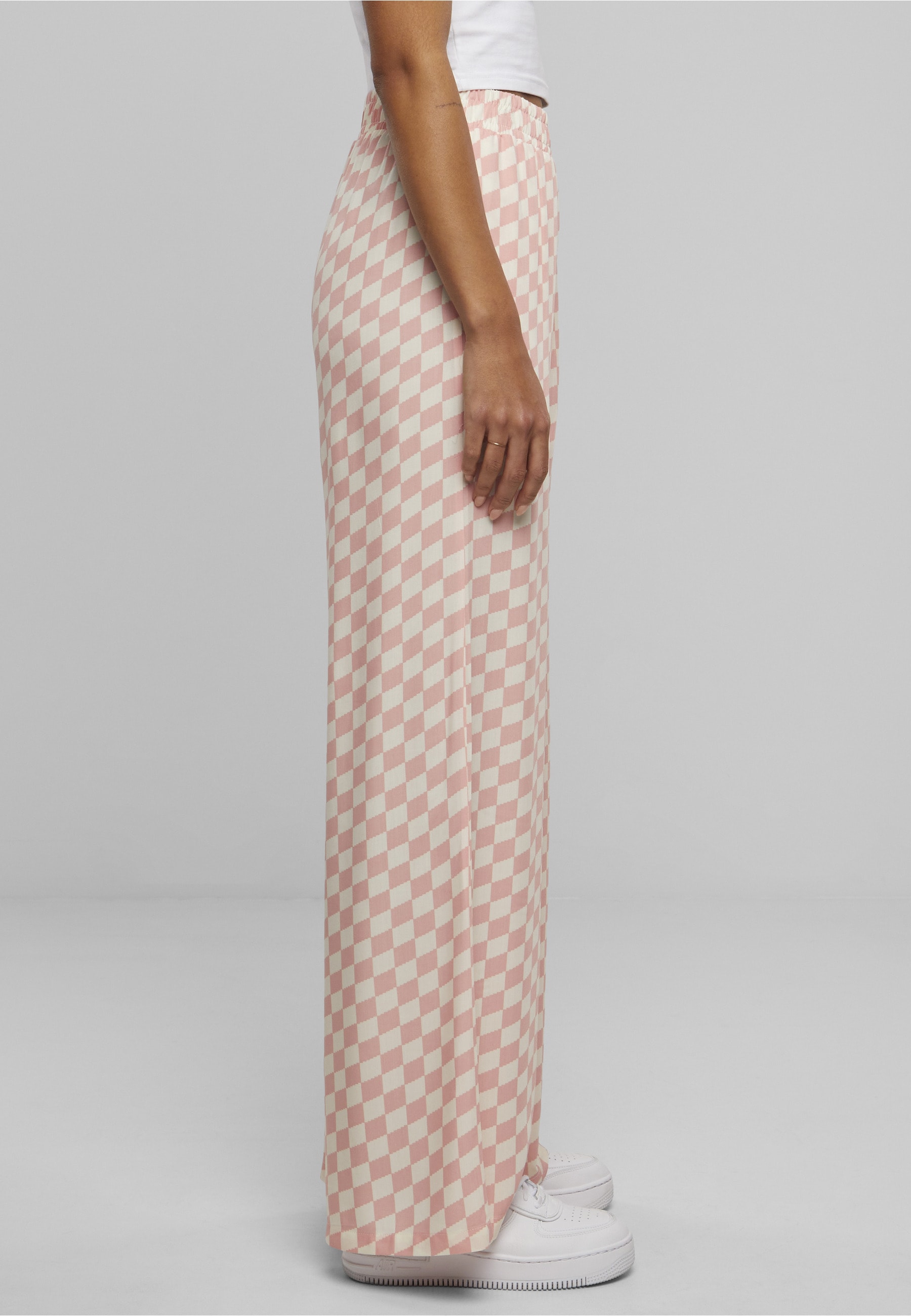 URBAN CLASSICS Stoffhose »Urban Classics Damen Ladies Viscose Resort Pants«