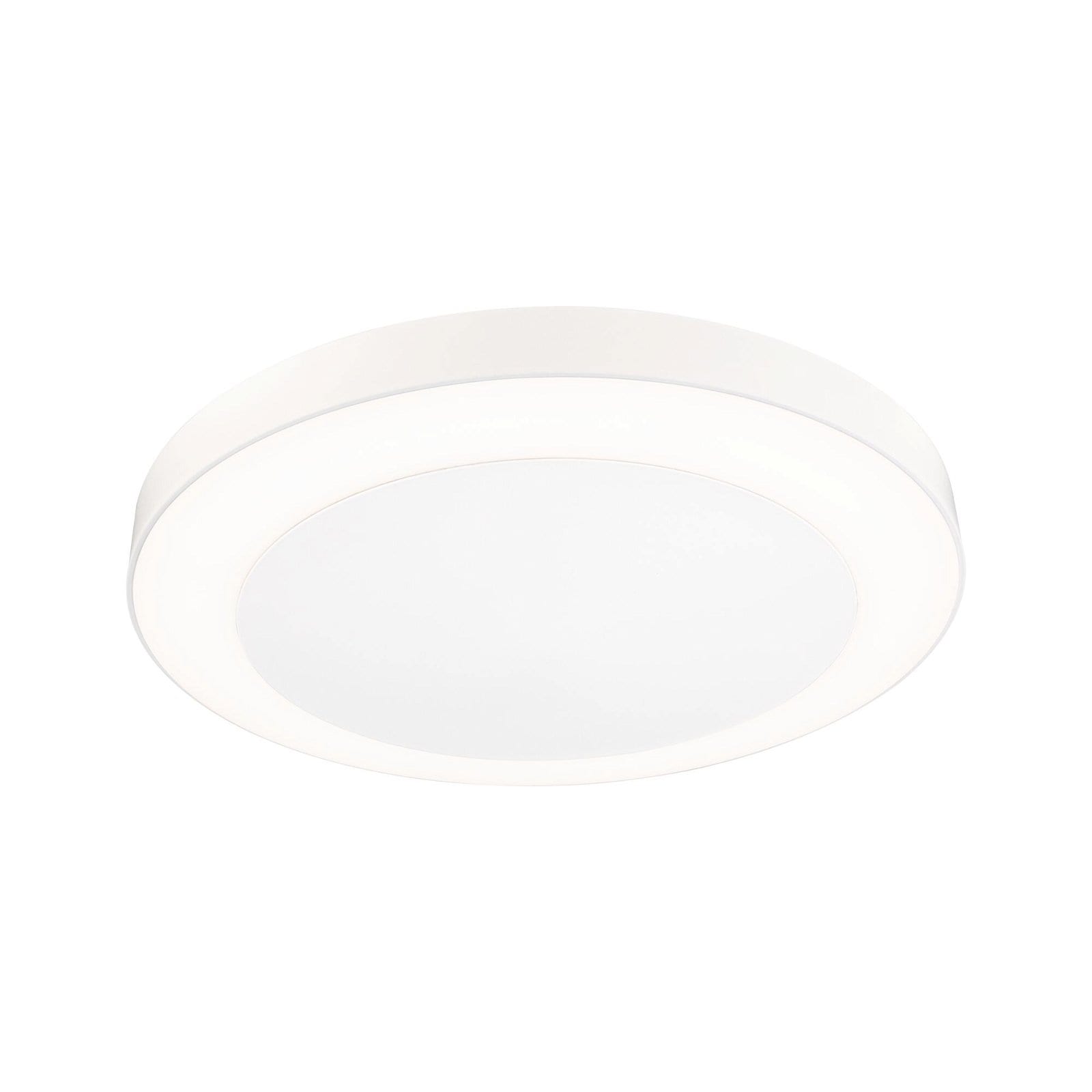 Paulmann LED Außen-Deckenleuchte "Circula IP44 rund 320mm 3000K 14W 880lm 230V Kunststoff" 1 Stk. Warmweiß Dämmerungssensor Bewegungsmelder seewasserresistent