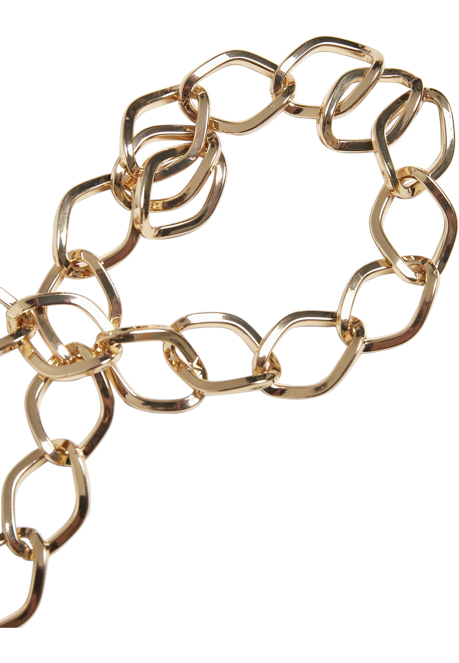 URBAN CLASSICS Edelstahlkette »Urban Classics Unisex Big Classic Necklace 2-Pack«