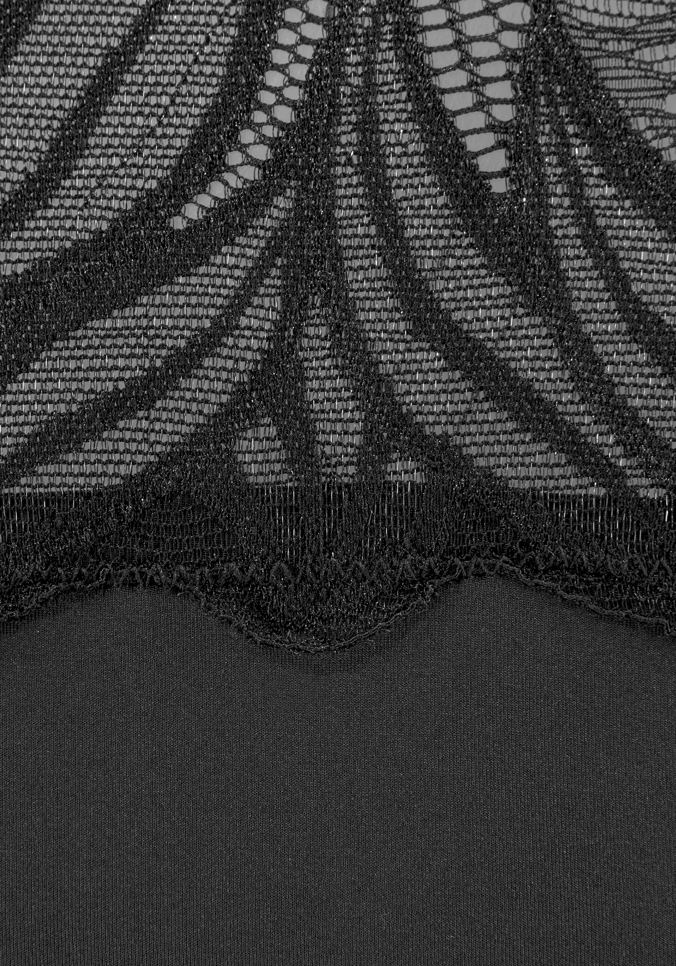 Nuance Slip, aus schöner Spitze mit hohem Bund