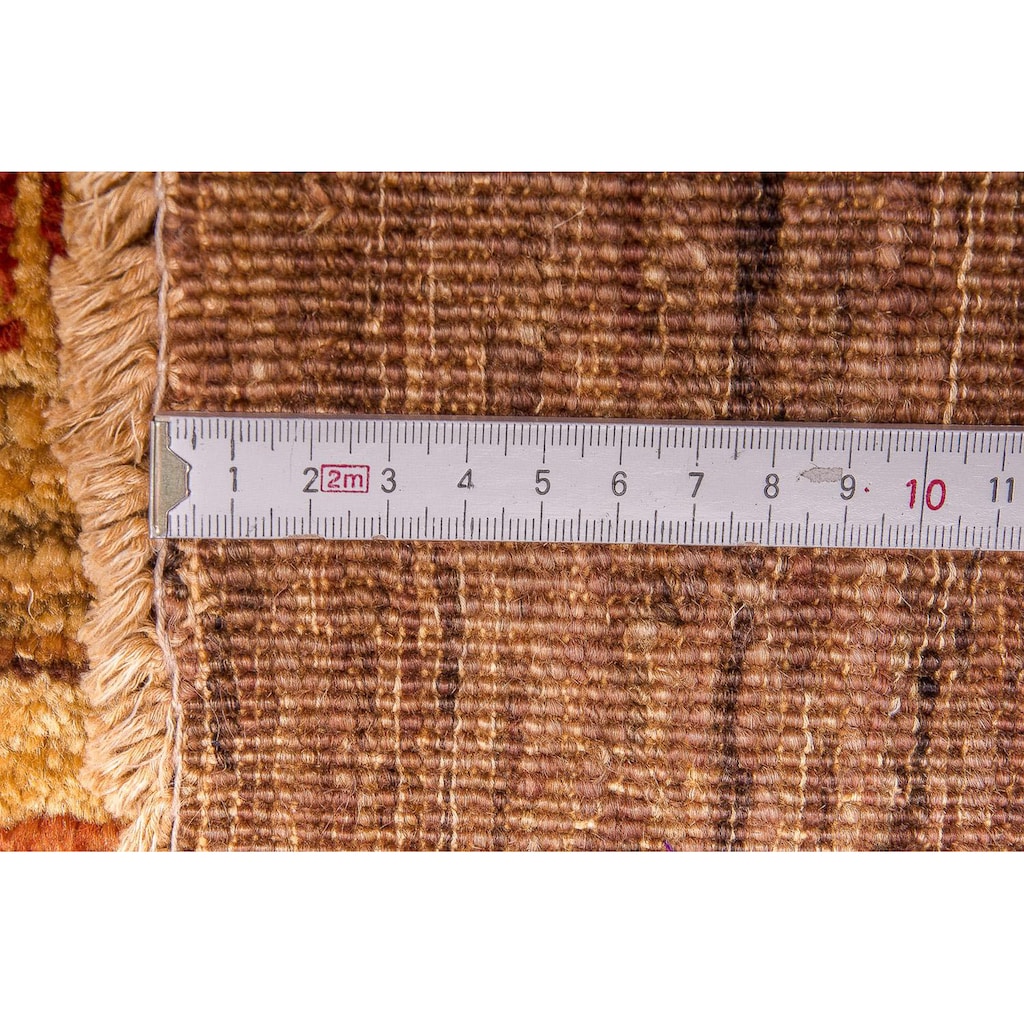 morgenland Wollteppich »Ziegler Modern Teppich handgeknüpft mehrfarbig«, quadratisch, handgeknüpft