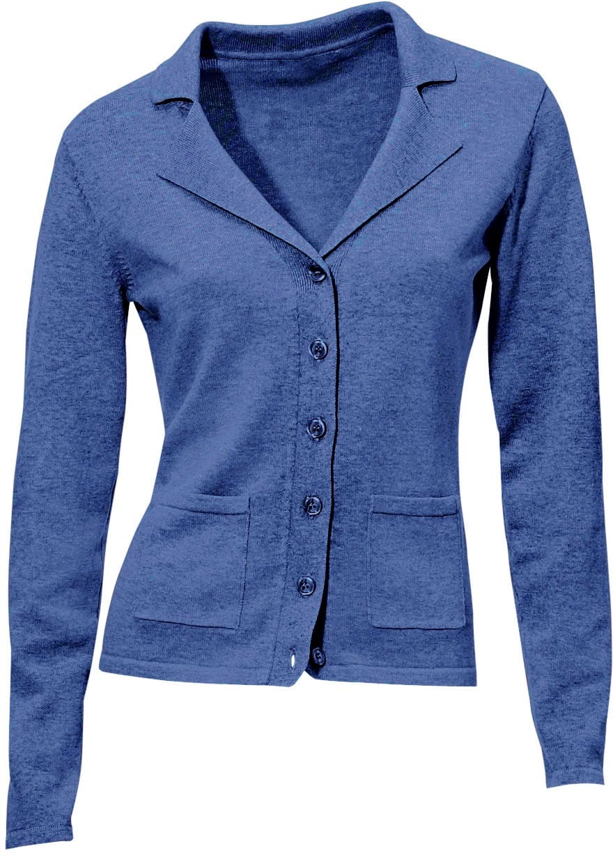 HEINE Cardigan Bleu Royal 34 6