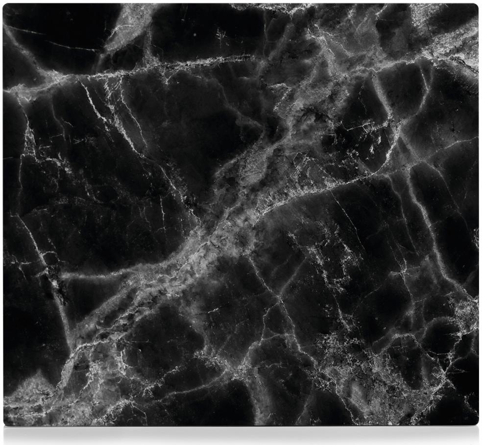 Zeller Present Herdblende-/Abdeckplatte "Marmor" Silikonfüßen günstig online kaufen