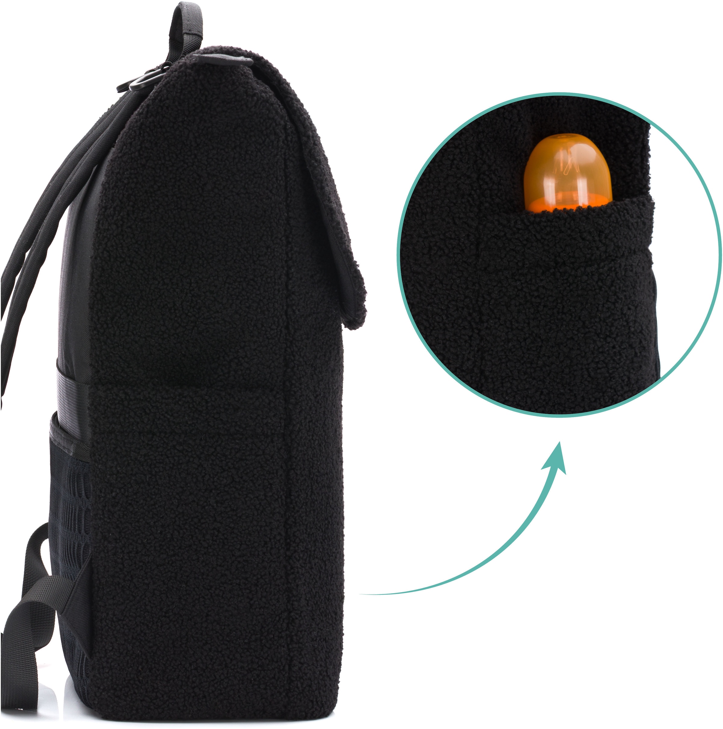 Fillikid Wickelrucksack »Teddy« inkl. Wickeltunterlage