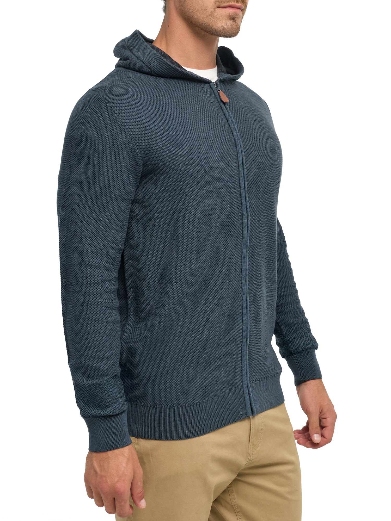 Indicode Kapuzenstrickjacke »INJexmon hoodie« Baumwolle, regular fit