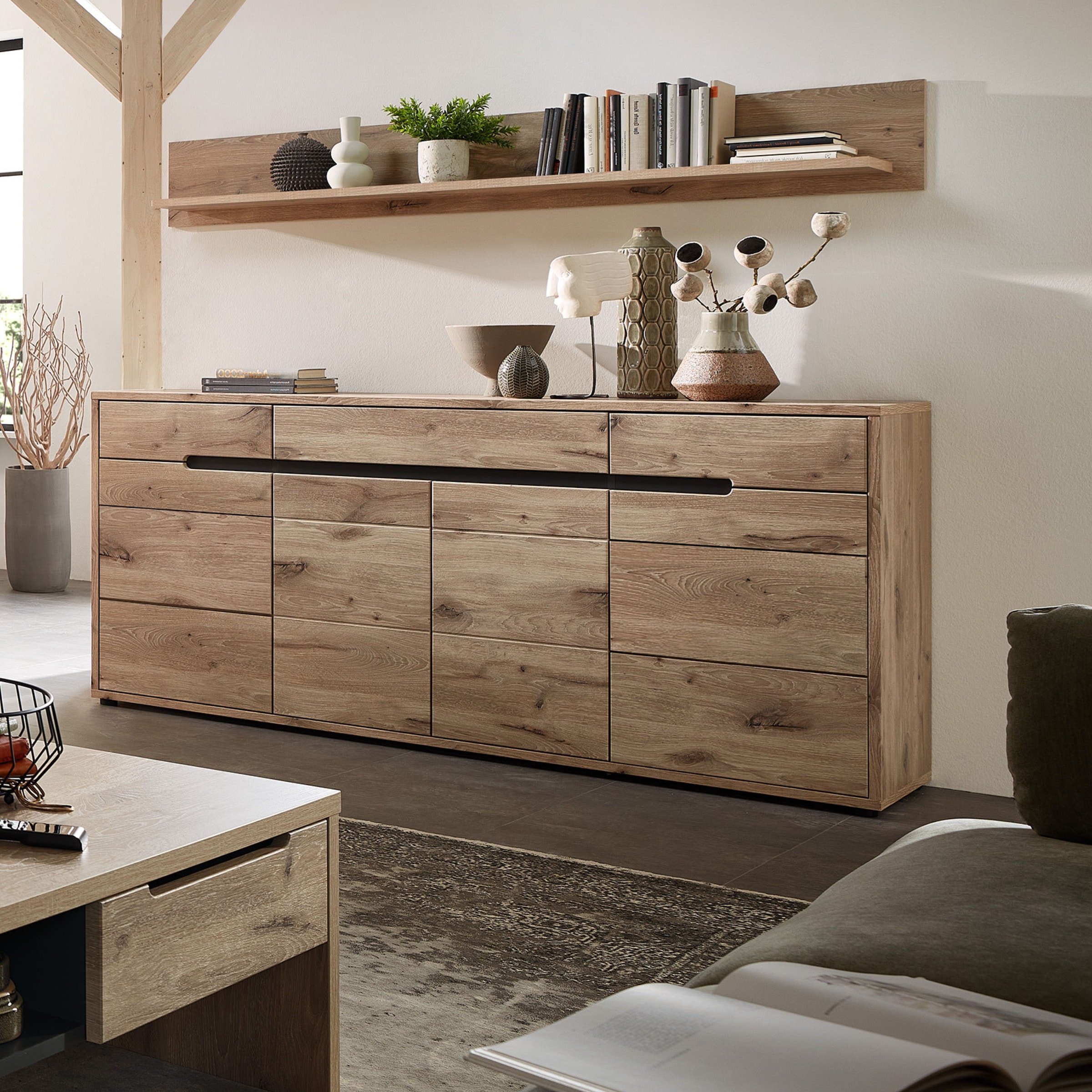 Innostyle Sideboard »BELLANO«, Viking Oak Nature