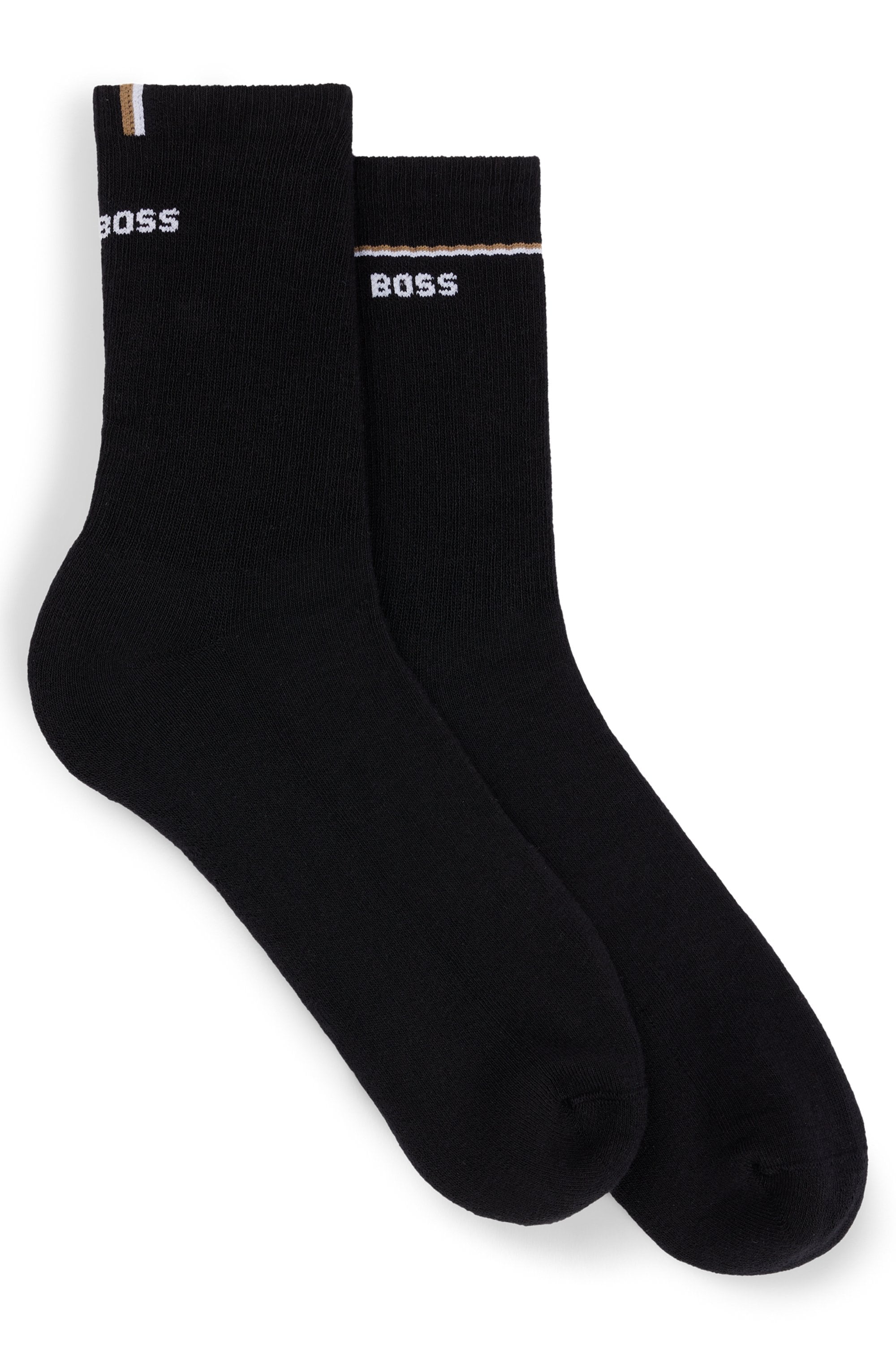 BOSS 1100000002199 "2P QS Iconic CC W" Packung, 2er, 2 Stk. tlg. mit BOSS-Logoschriftzug