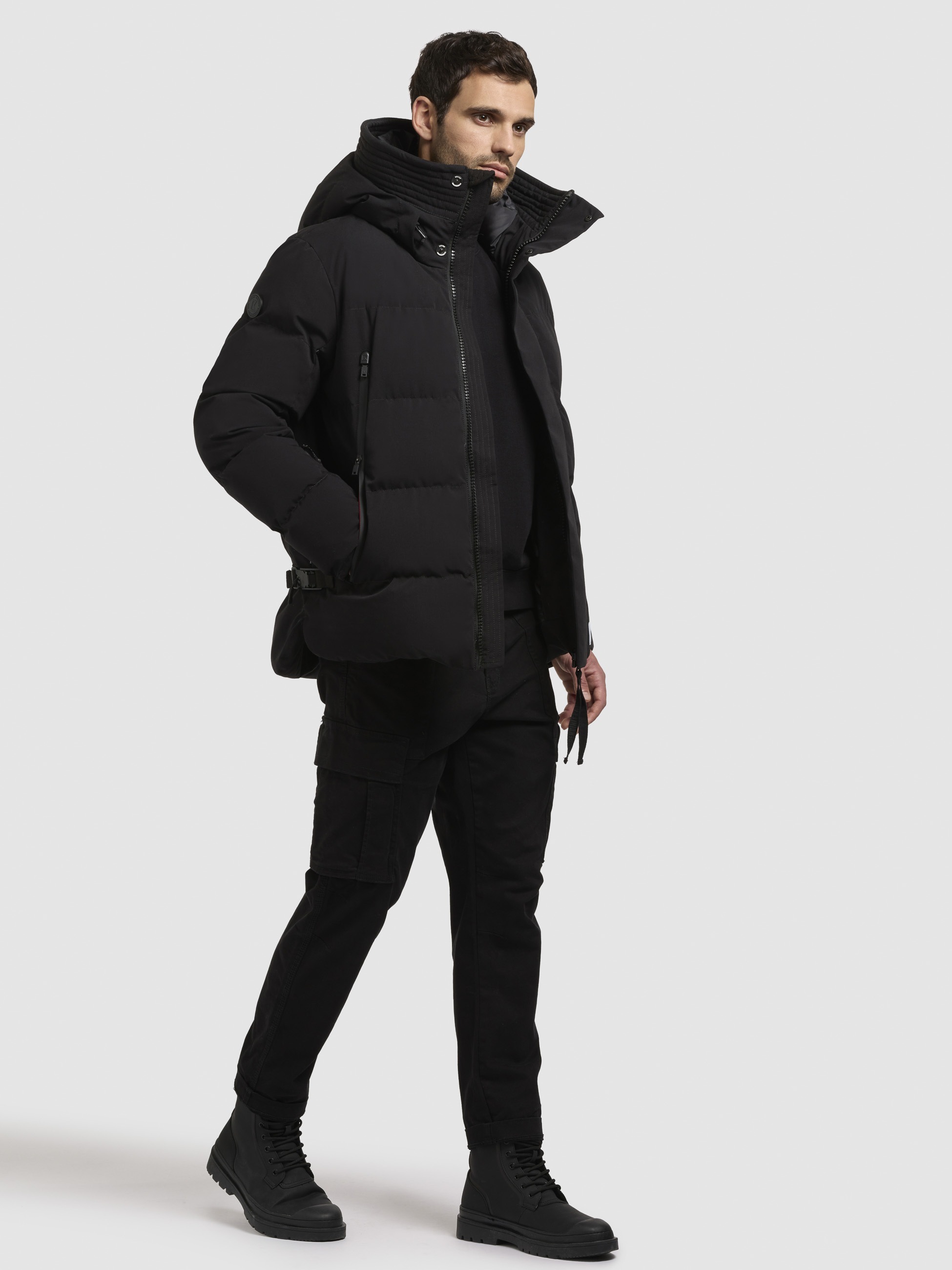 khujo Steppjacke »TATO«, mit Kapuze