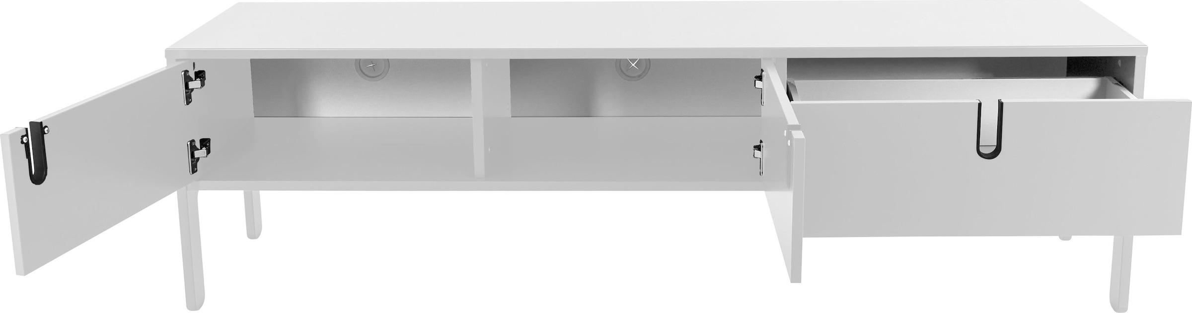 Tenzo Lowboard »UNO«, mit 2 Türen und 1 Schublade, Design von Olivier Toulouse By Tenzo