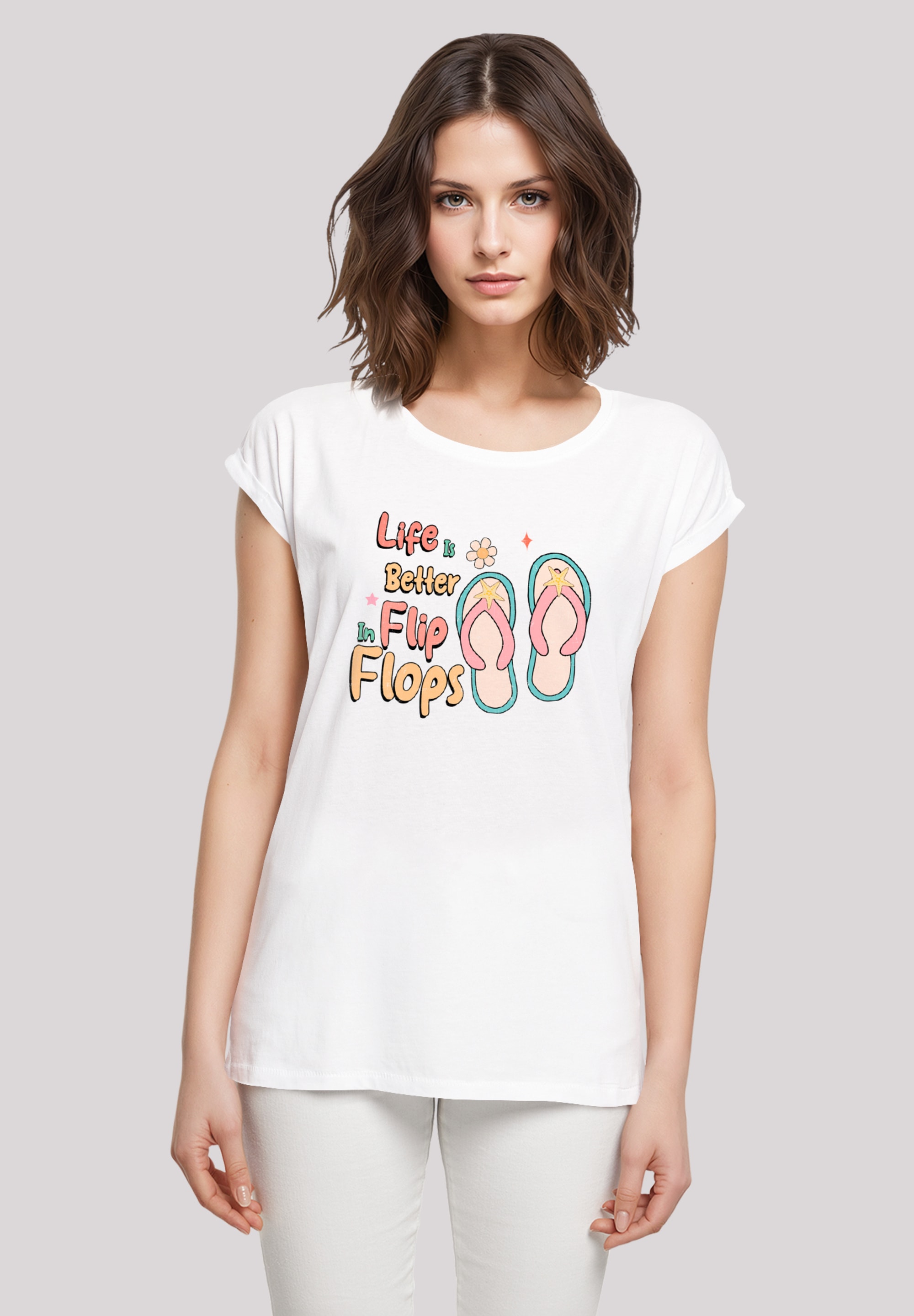 F4NT4STIC Marškinėliai »Life Is Better in Flip F...