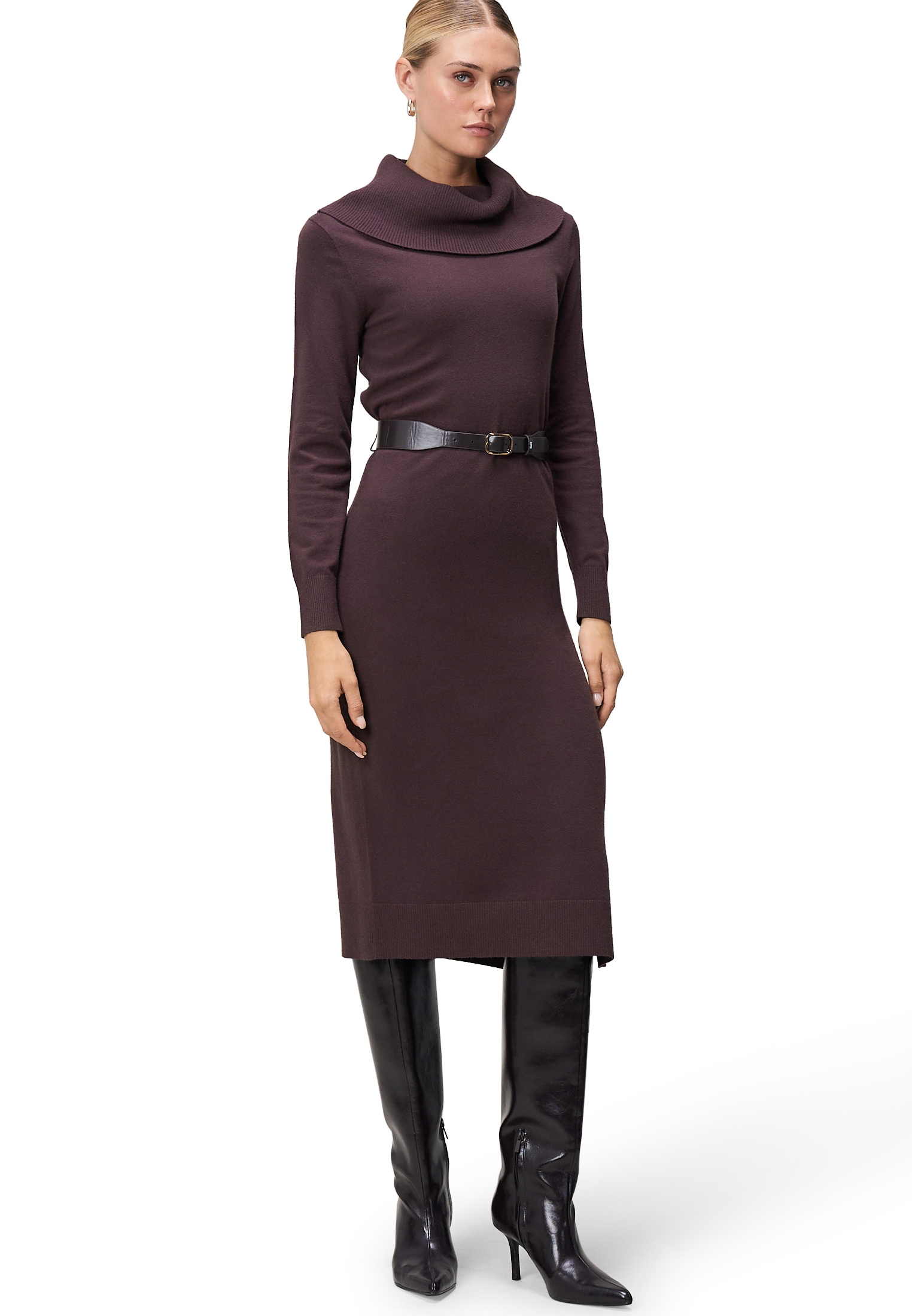 Zero Strickkleid »zero Damen Strickkleid mit Gürtel«, Gürtel