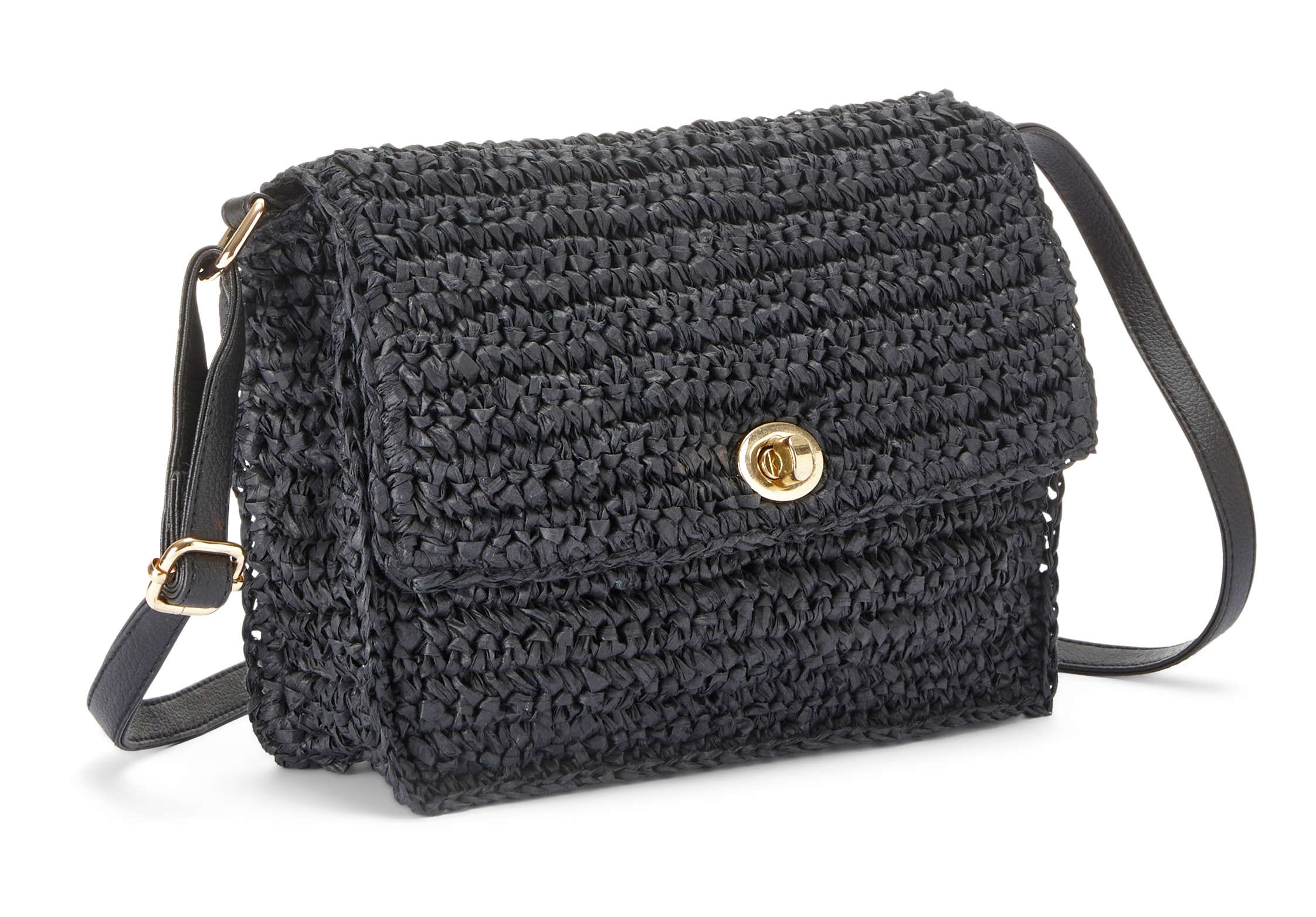 Vivance Umhängetasche "Strandtasche, Minibag, Henkeltasche, Sommertasche, Crossbody Bag" Handtasche Damen zum Umhängen in modischer Bast-Optik