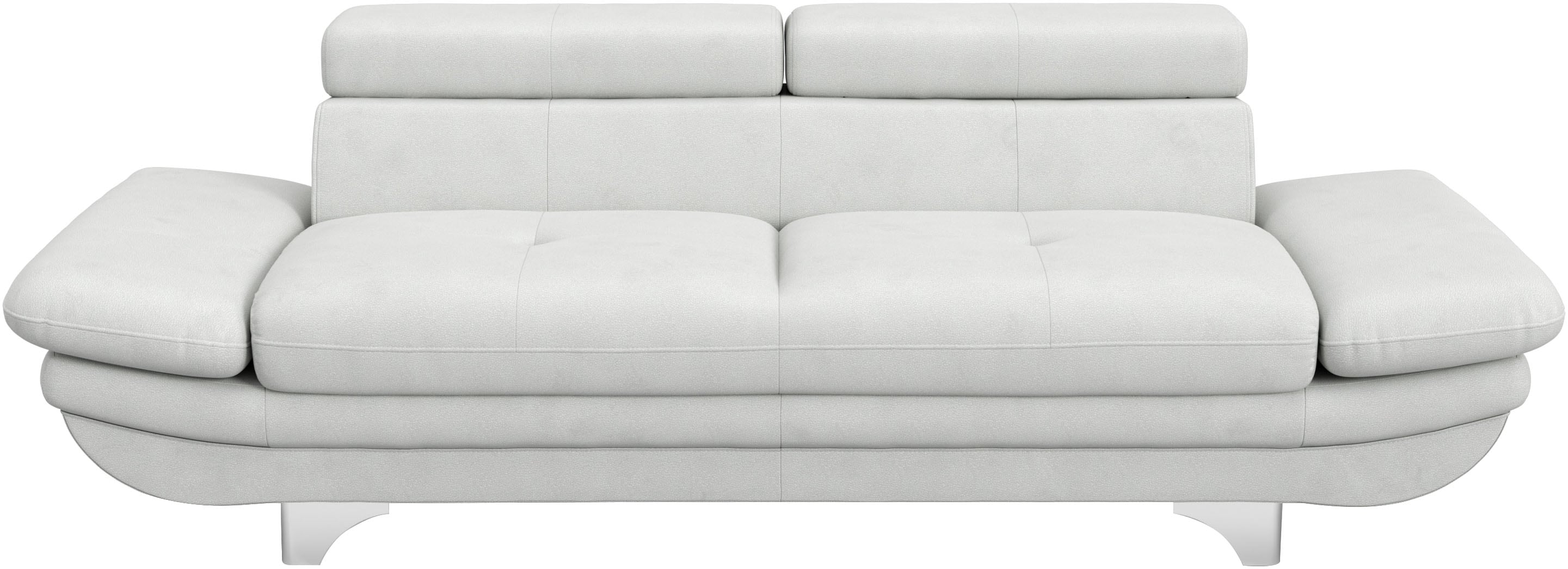 COTTA 3-Sitzer "Enterprise, B: 233cm, modernes Einzelsofa" Big-Sofa, mit Armteilverstellung & Kopfteilverstellung