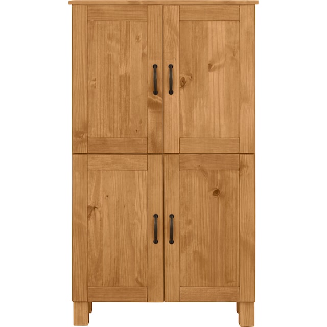 Home affaire Midischrank »Rodby«, FSC®-zertifiziertes Massivholz, Breite 75  cm, Höhe 130 cm kaufen | BAUR