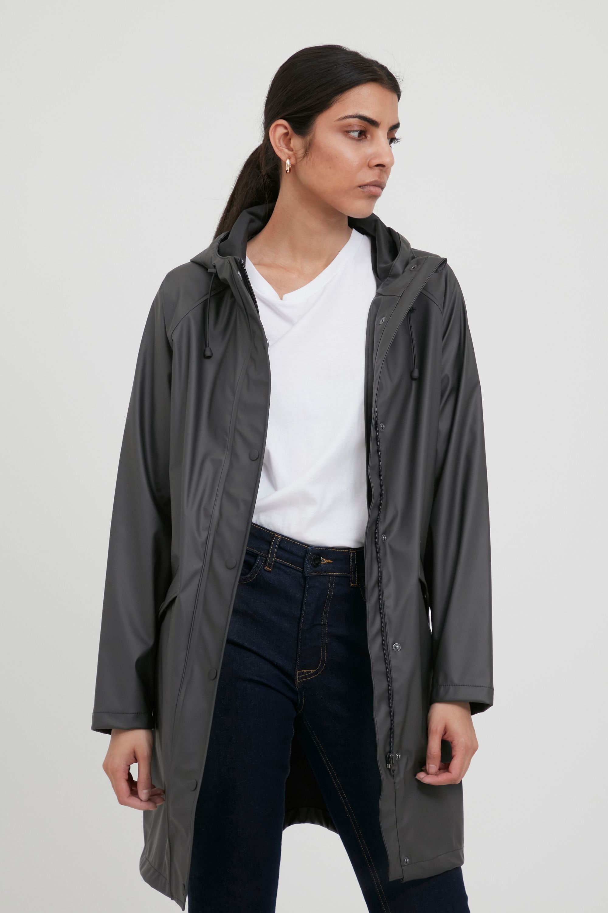 Ichi Regenjacke »Regenjacke IHTazi«, mit Kapuze