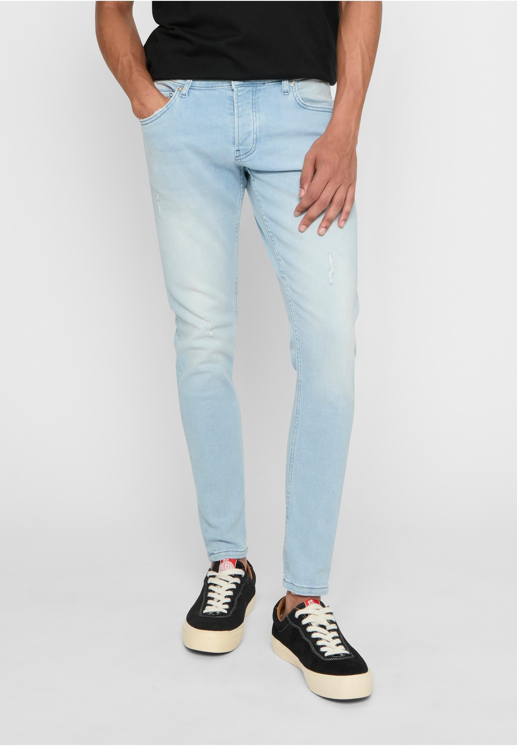 2Y Studios Bequeme Jeans »2Y Studios Herren 2Y Destroyed Skinny Fit Jeans«