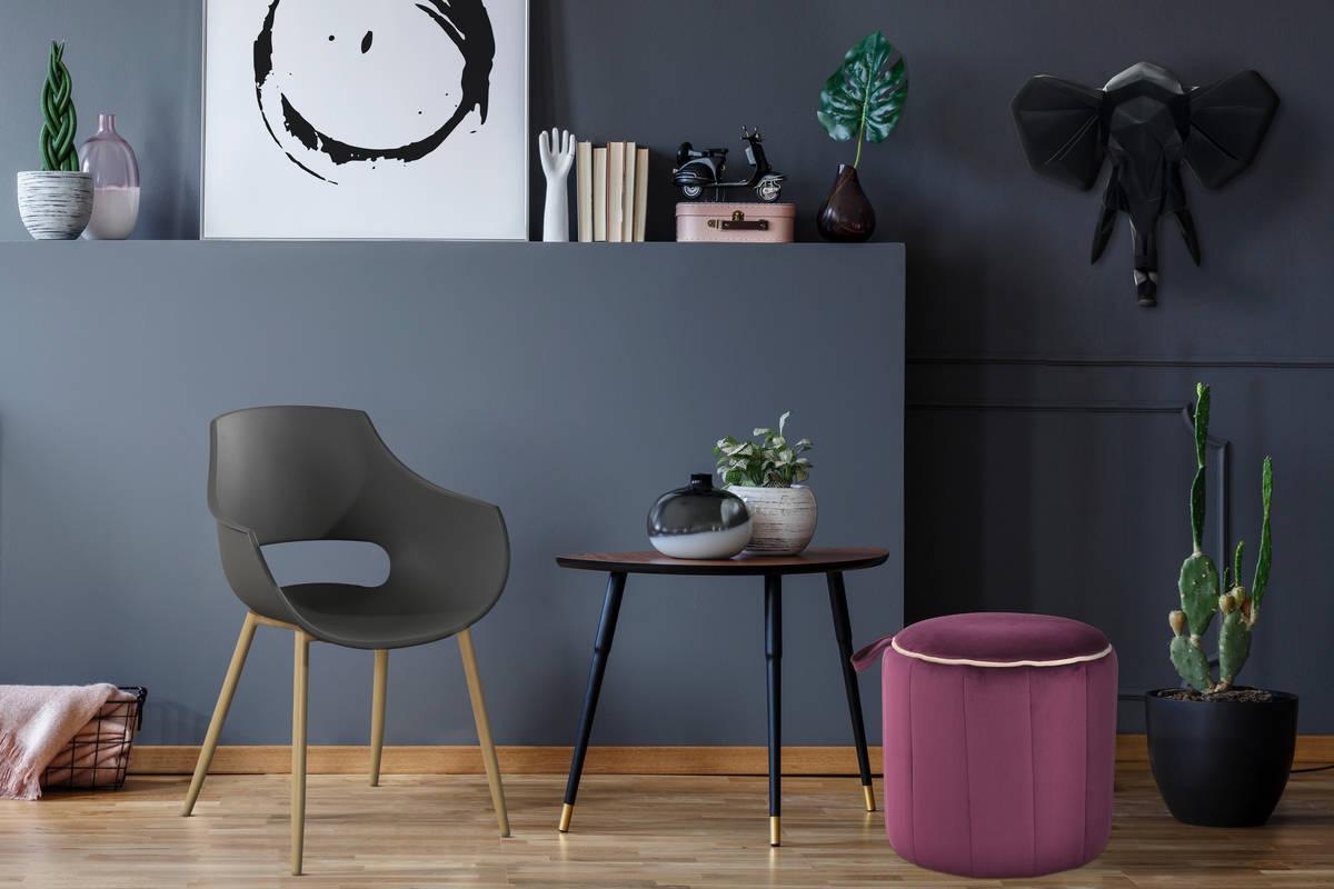 Kayoom Sitzhocker "Hocker Reese, Sitzhocker mit Komfort, samtweiche Oberflä günstig online kaufen