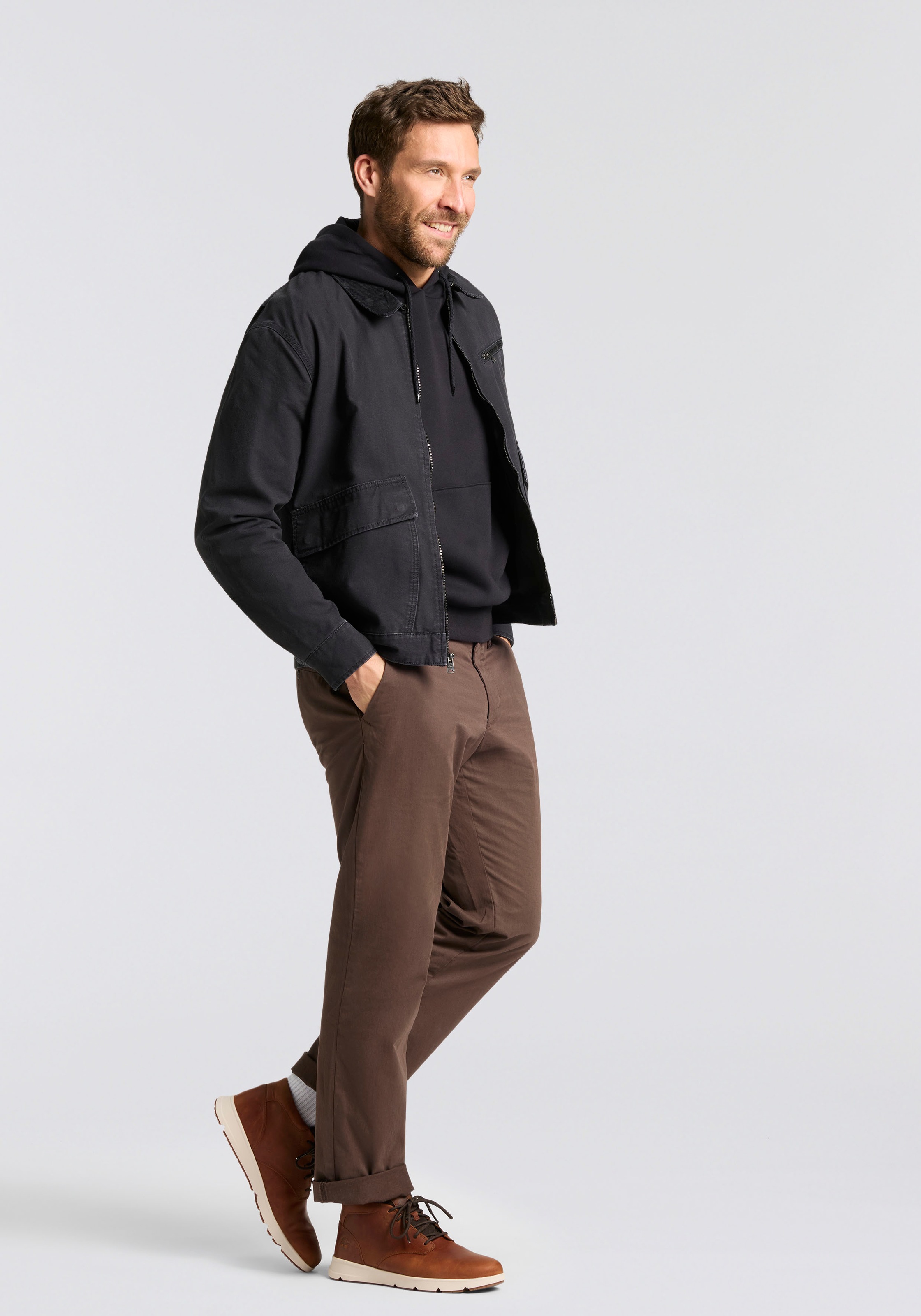 Timberland Schnürboots »PARKER STREETMID LACE UP SNEAKER«  Winterstiefel, Schnürstiefel, Winterschuhe