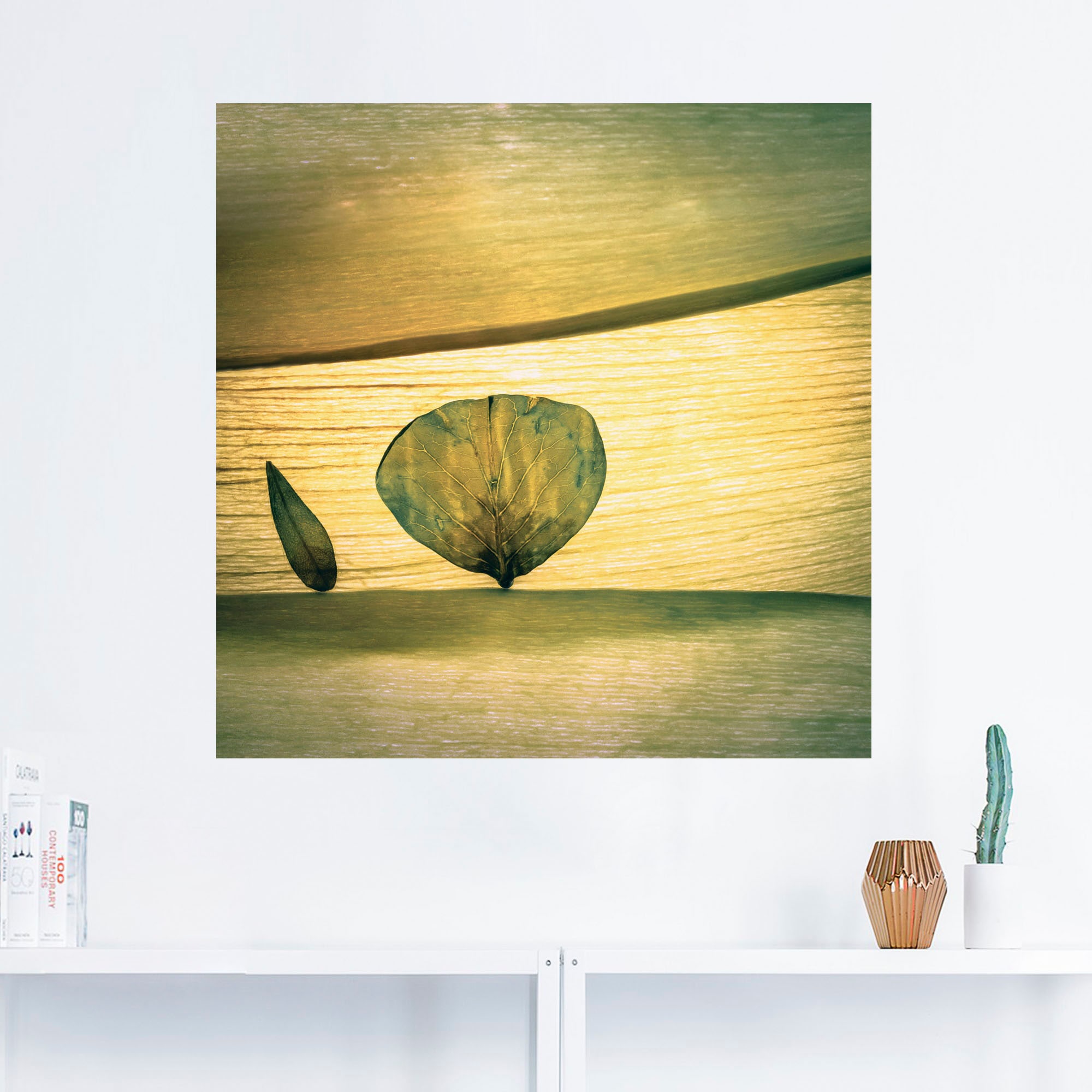 Artland Wandbild »Frühling?«, Blätter, (1 St.), als Leinwandbild, Poster, Wandaufkleber in verschied. Größen