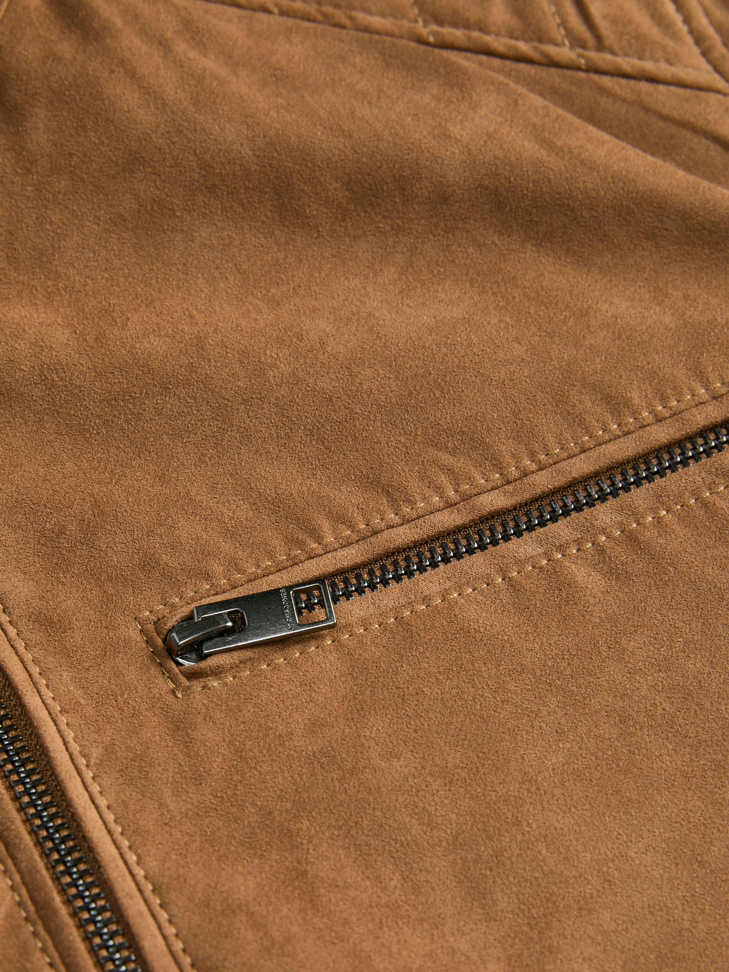Jack & Jones Bikerjacke »JJEDYLAN mit wasserabweisender Funktion«, ohne Kapuze, unifarben, modisch, regular fit, Polyester