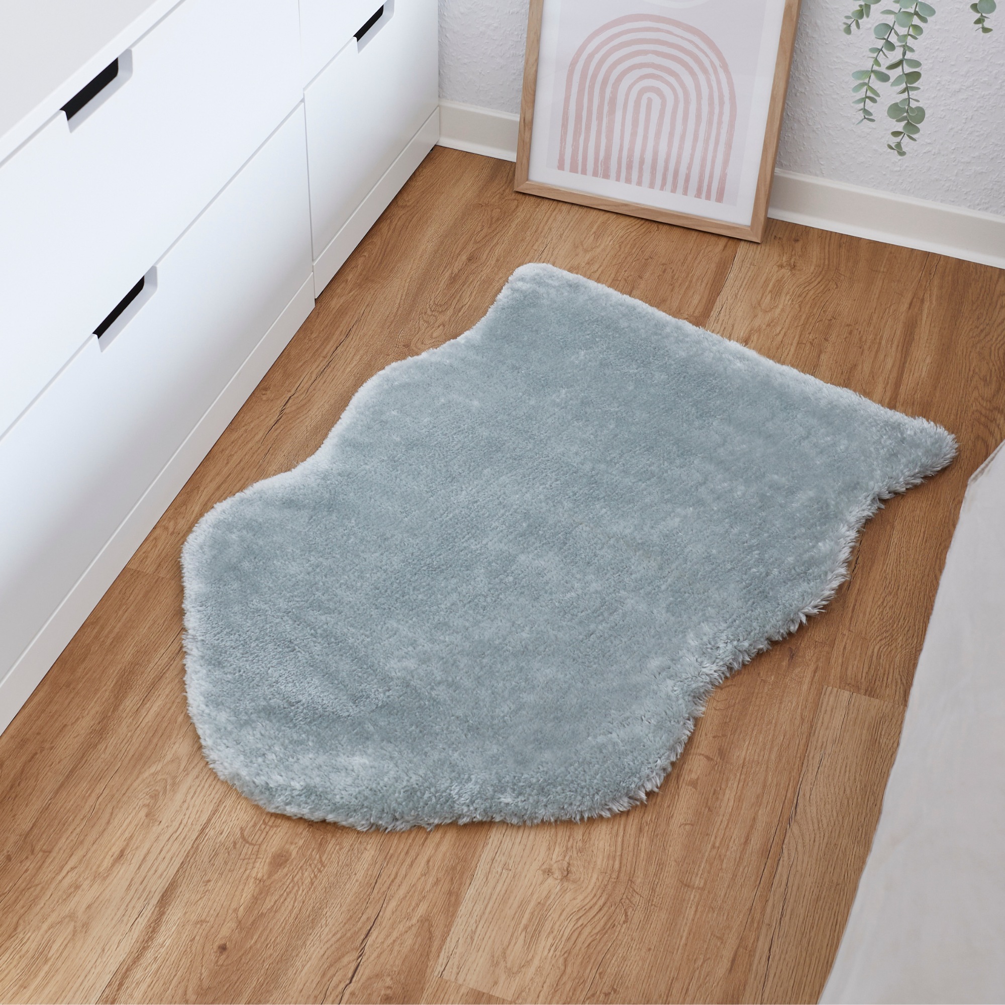 Andiamo Fellteppich "Lamm Fellimitat" fellförmig 20 mm Höhe Kunstfell, beso günstig online kaufen