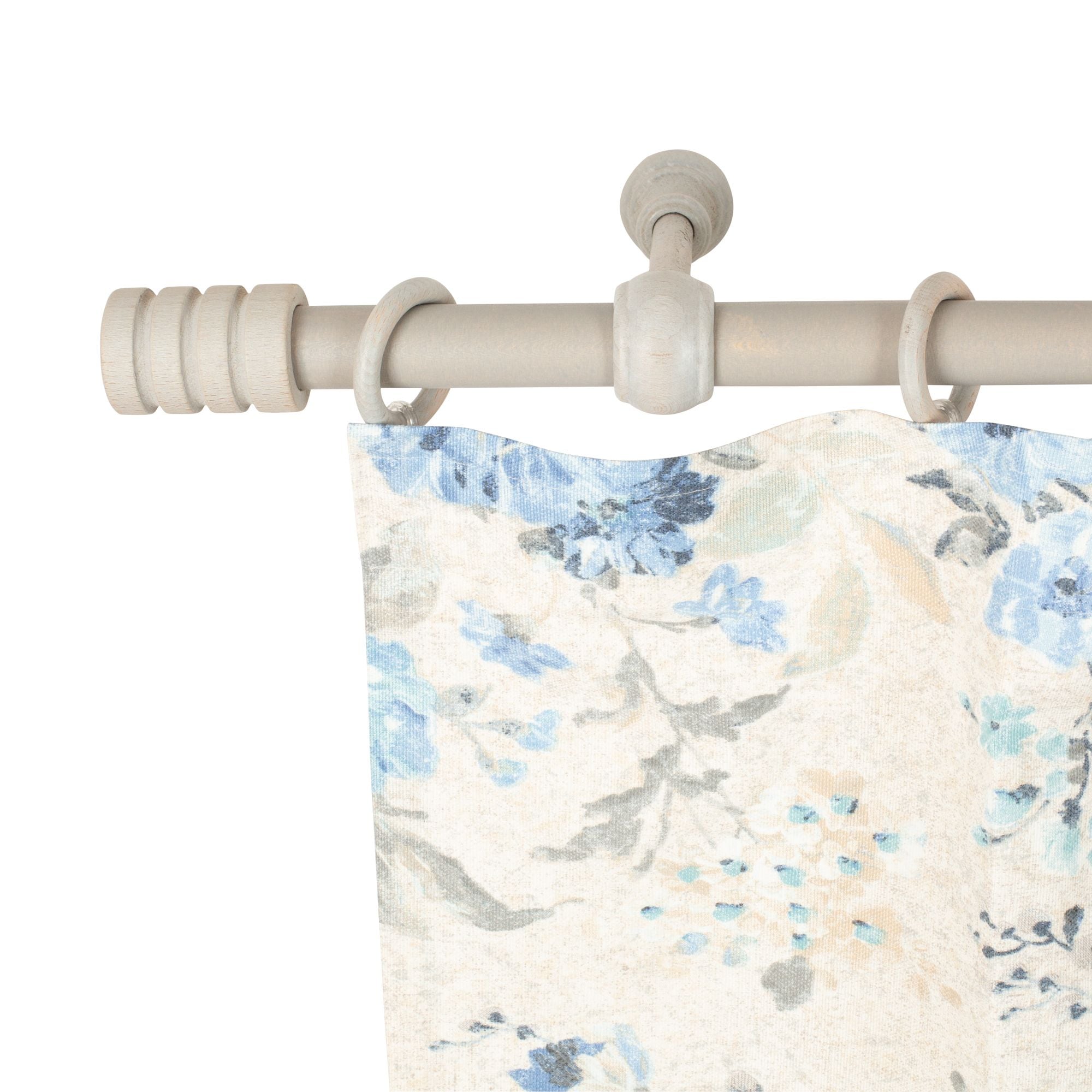 SN DECO GROUP Gardinenstange "Pisa" 1 läufig-läufig Fixmaß 28 mm, Holz, ver günstig online kaufen