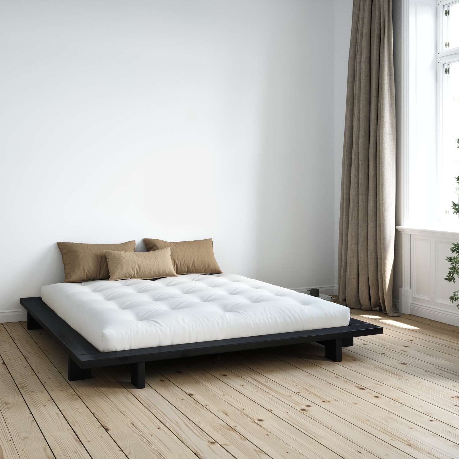 Karup Design Bettgestell "JAPAN BED, FSC-zertifiziertem Massivholz Futonbet günstig online kaufen
