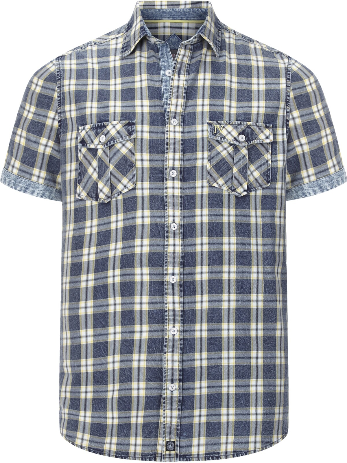 Jan Vanderstorm Karohemd "Kurzarmhemd LEIDULF" 1 günstig online kaufen