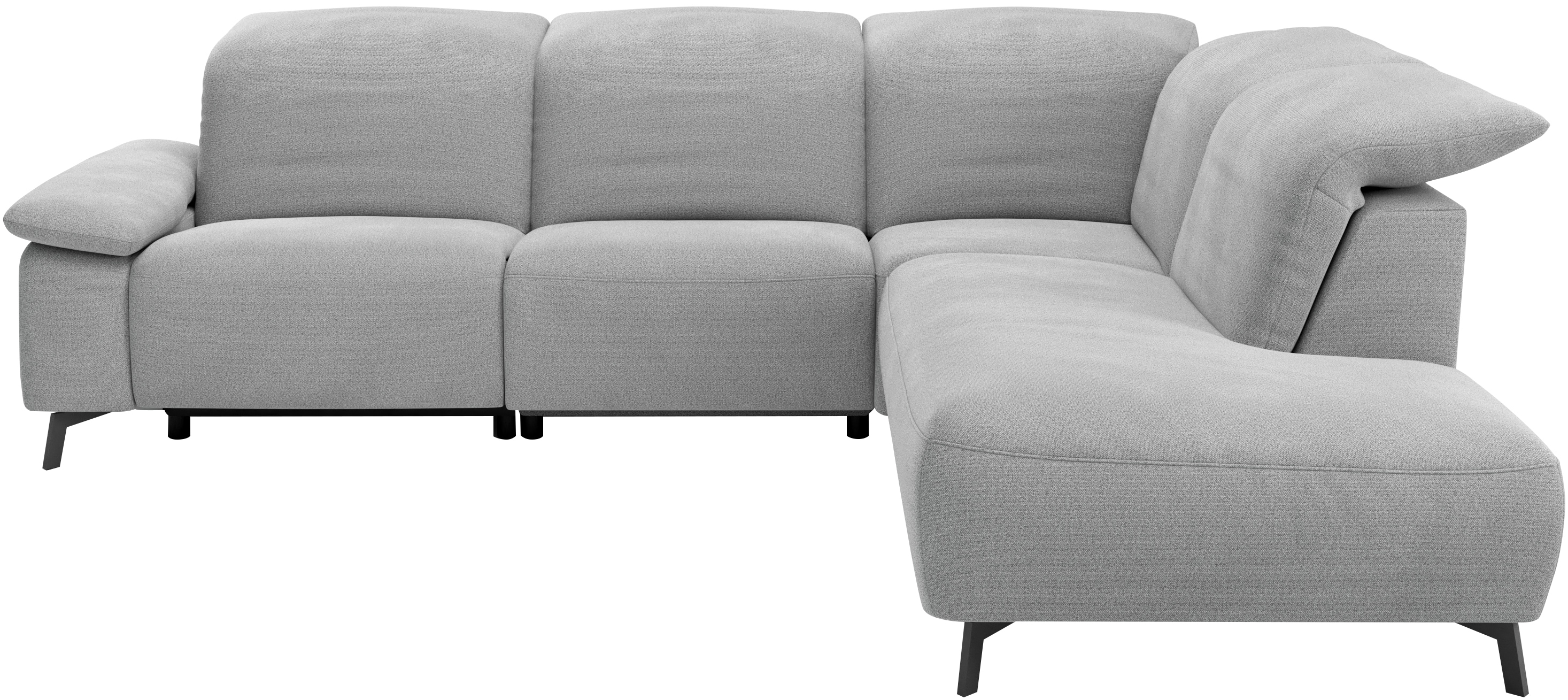 Musterring Ecksofa "MR 370, intelligenter Komfort im modernen Design" Optionale Relaxfunktion, flexible Kopfteile & klappbare Armlehnen