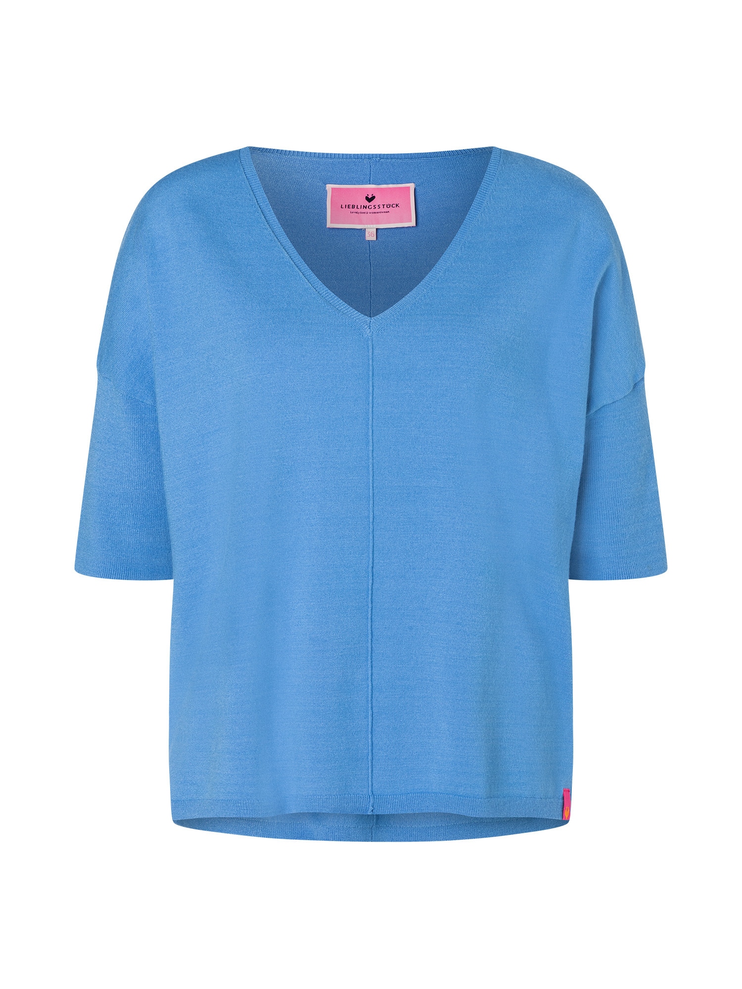 Lieblingsstück Kurzarmpullover »AmihanL« Obermaterial: 72% Viskose, 28% Polyester