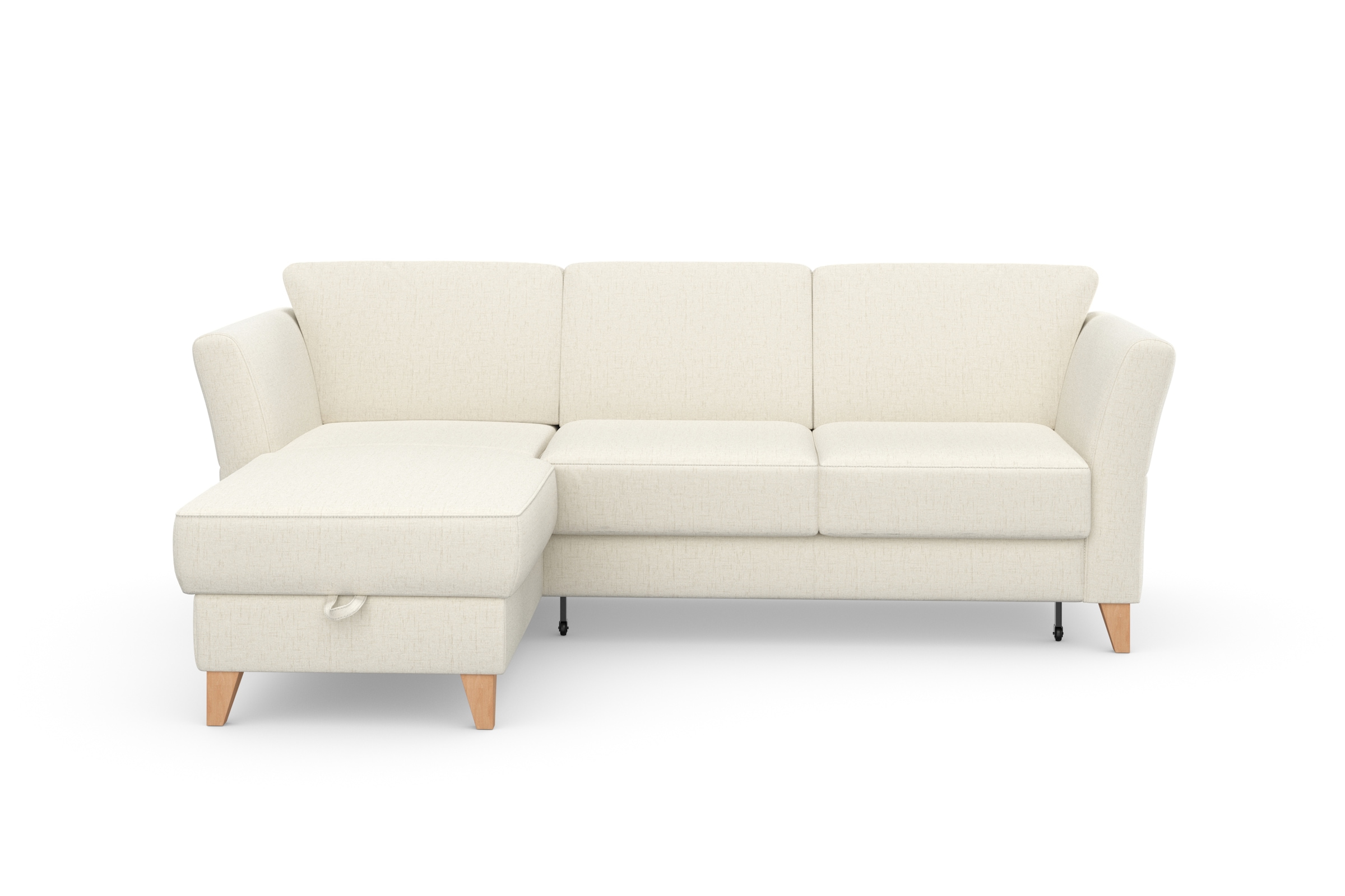 sit&more Ecksofa "Visby L-Form" Wahlweise mit Bettfunktion und Bettkasten, günstig online kaufen
