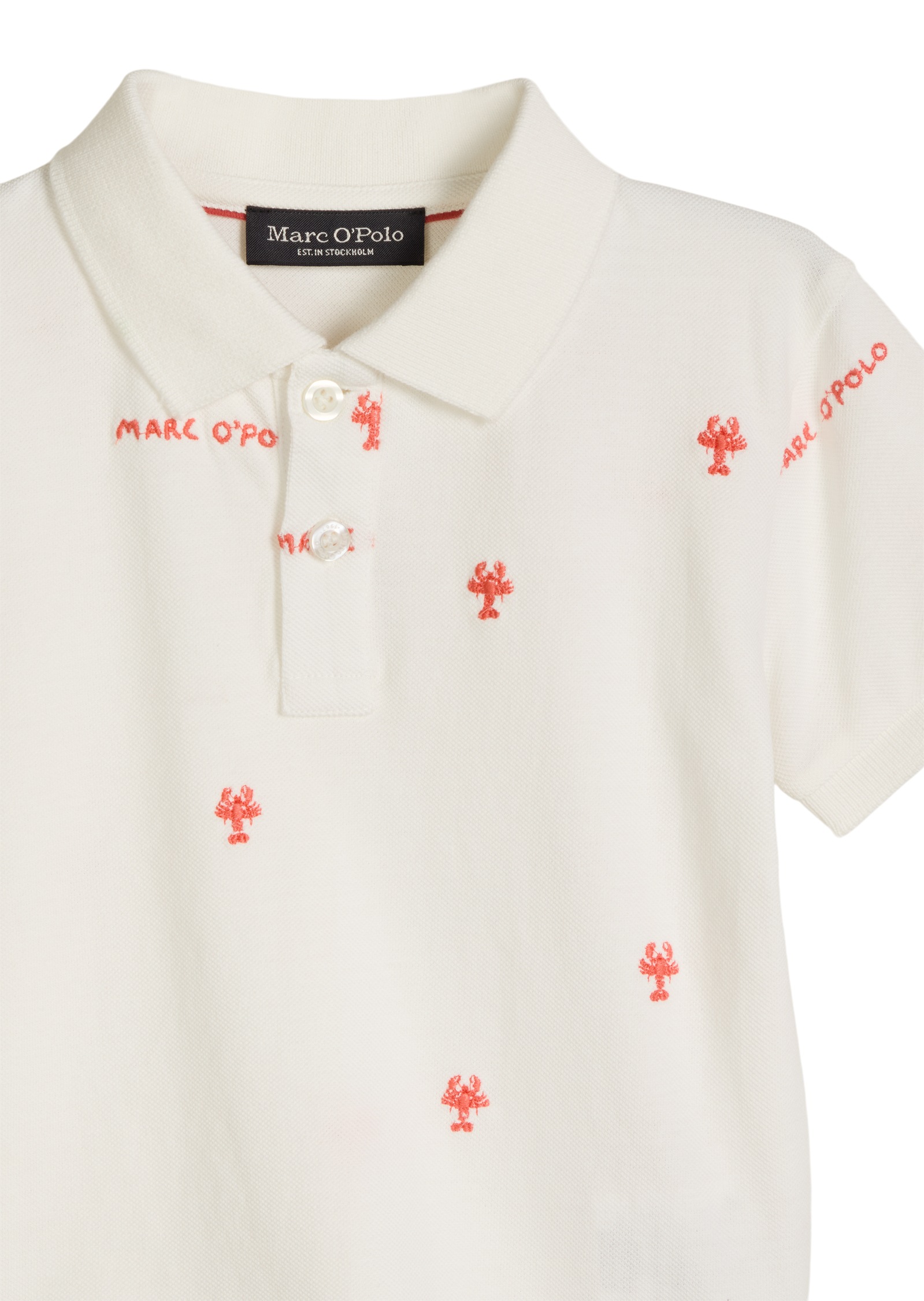 Marc O'Polo Poloshirt »aus Bio-Baumwoll-Piqué«