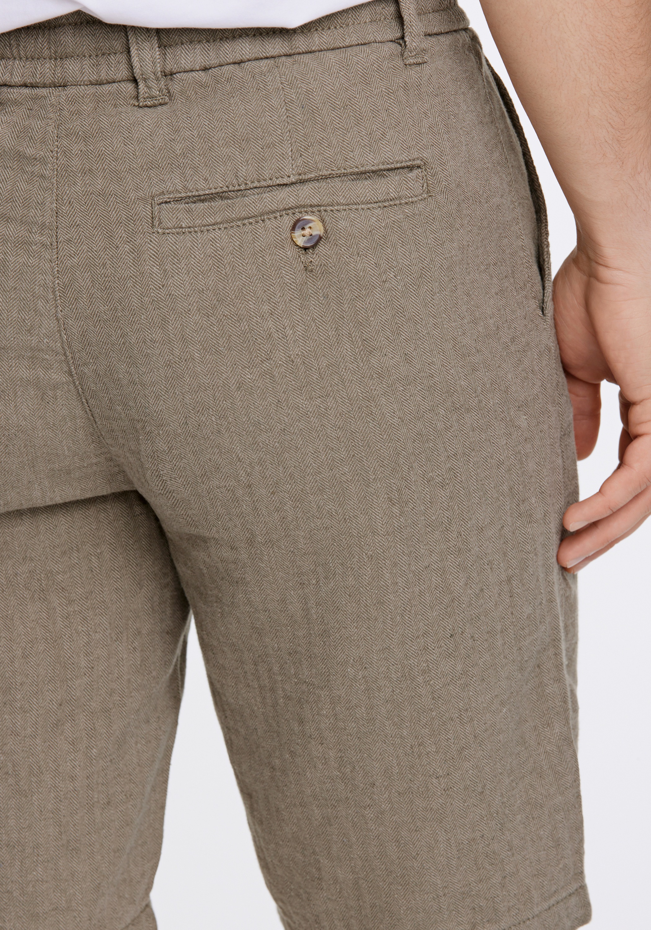 LINDBERGH Shorts »Lindbergh Leinenshorts«