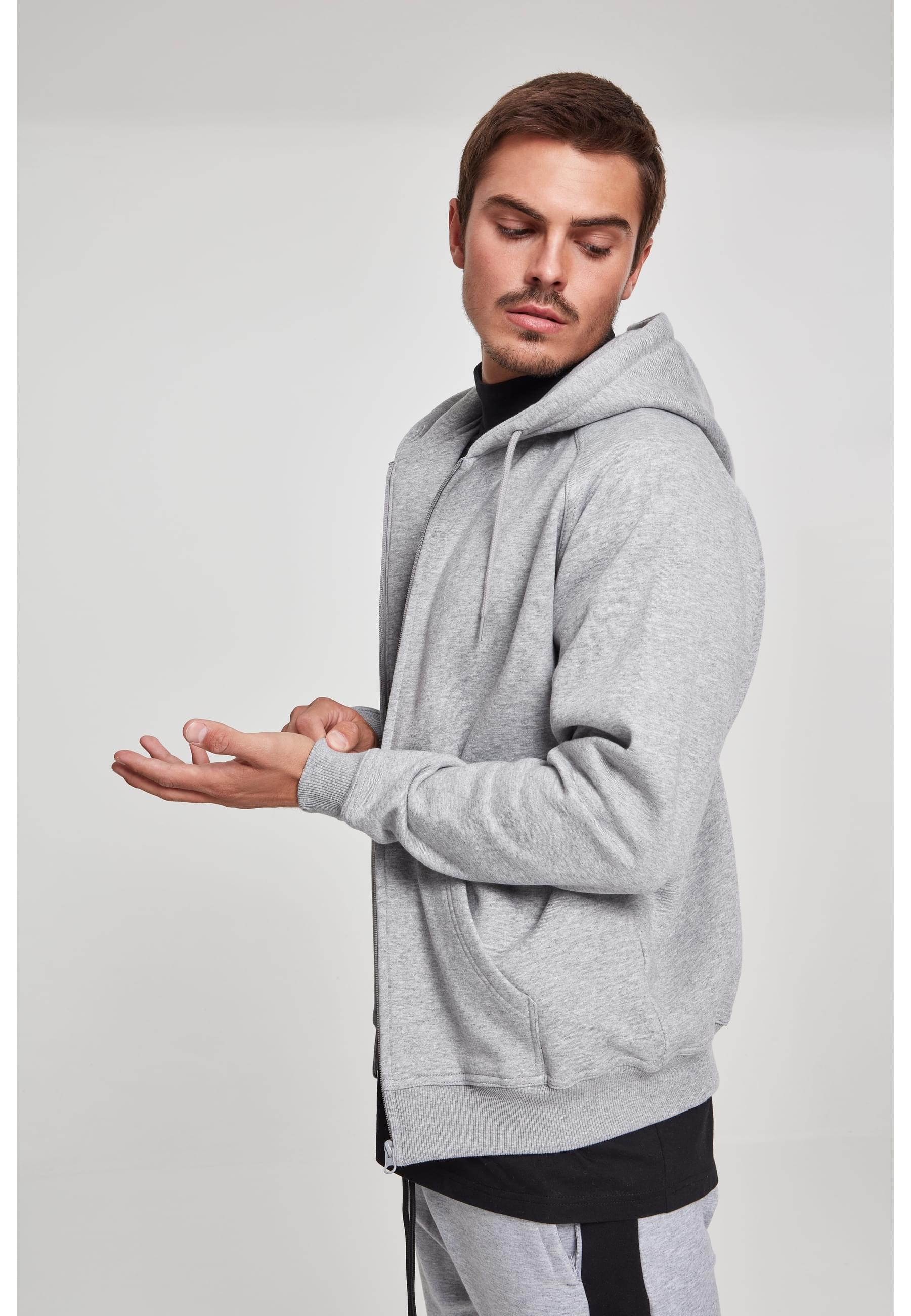 URBAN CLASSICS Sweatjacke »Urban Classics Herren Zip Hoody«