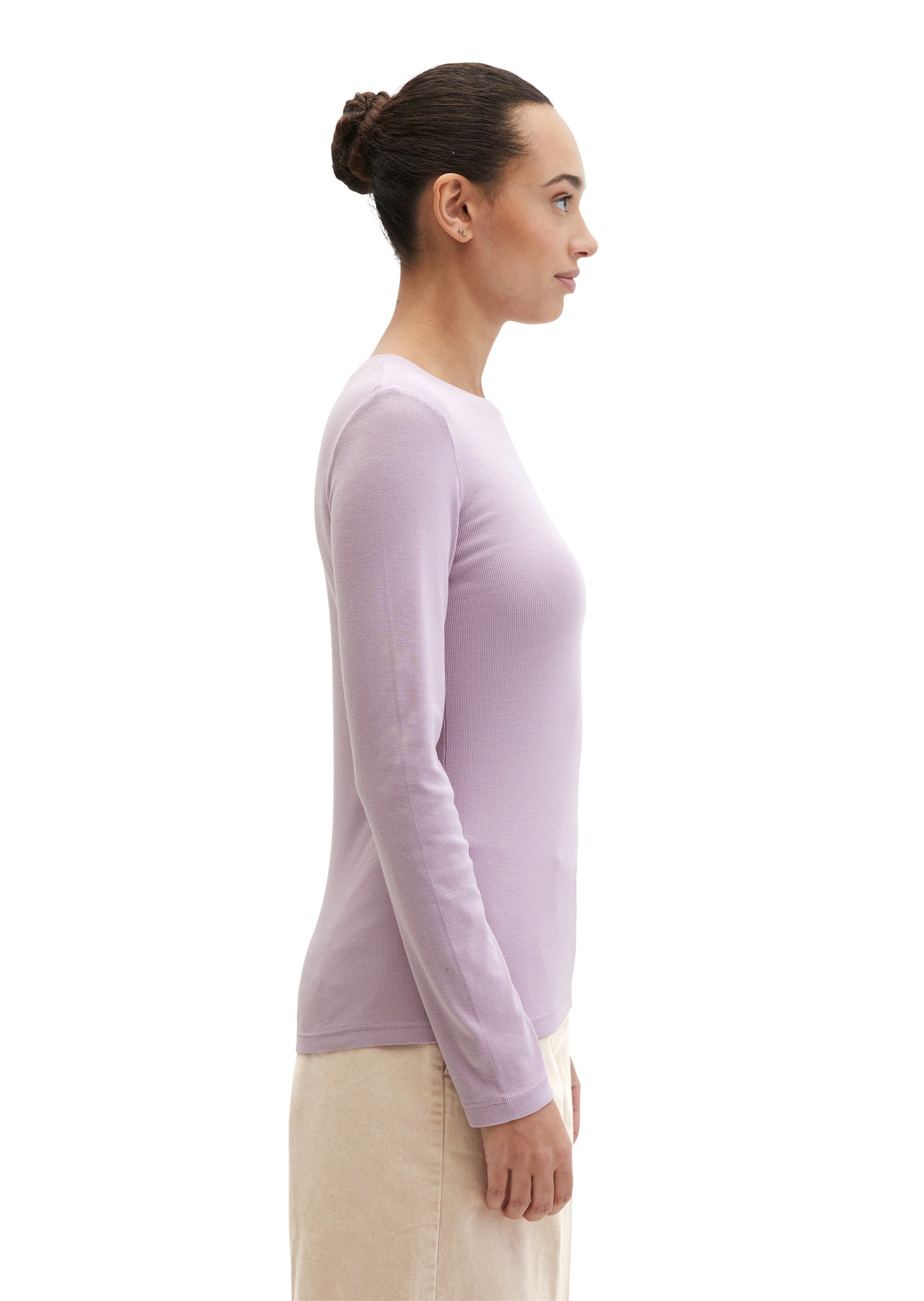 Marc OPolo Langarmshirt "aus Rippjersey" günstig online kaufen